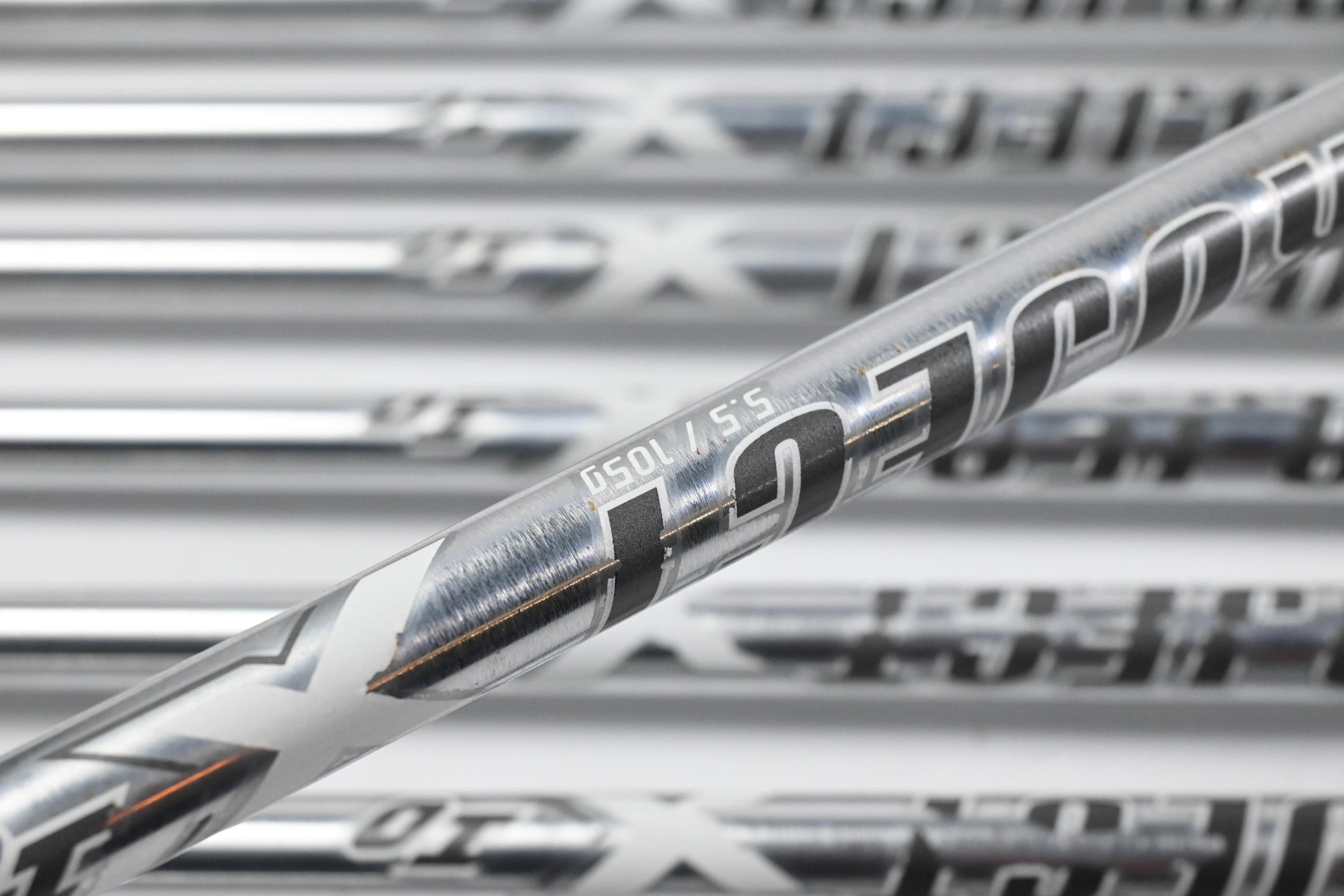 Ping G430 Irons / 4-PW+GW / Green Dot / Regular Flex Project X IO 105 Shafts