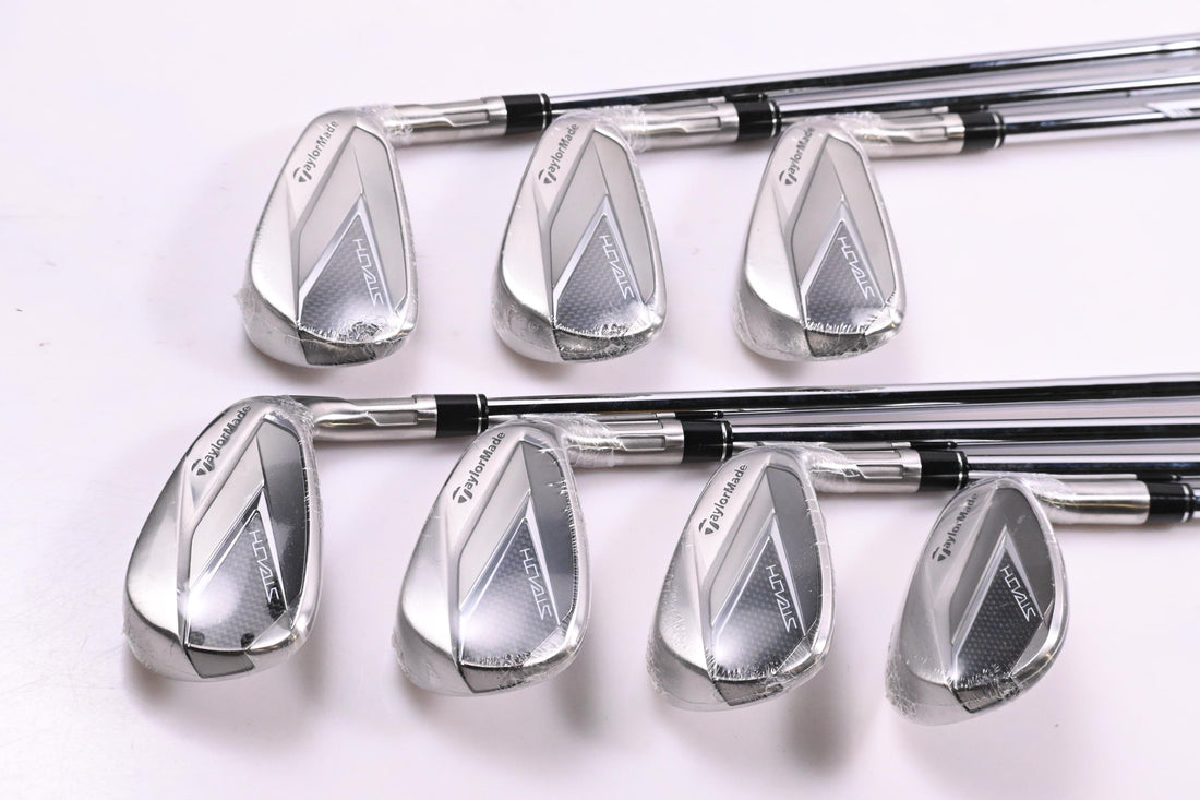 Taylormade Stealth Irons / 5-PW+SW / Stiff Flex KBS MAX MT 85 Shafts