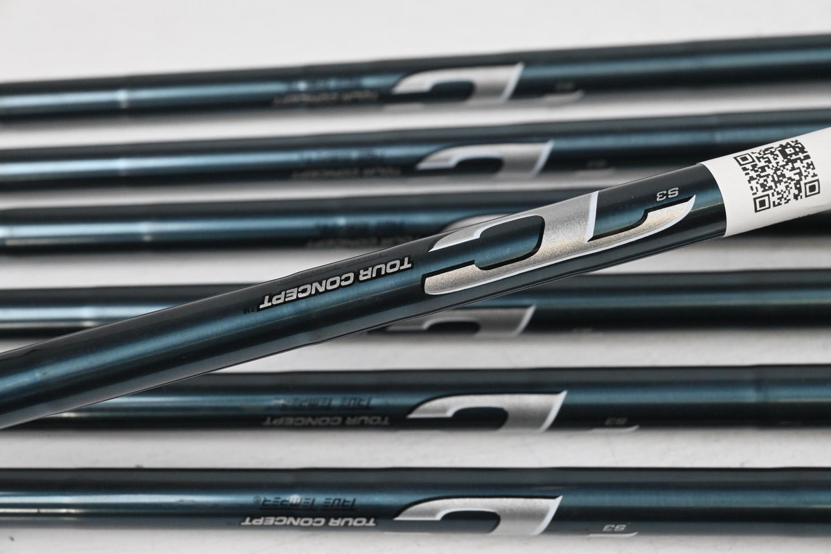 Ping S58 Irons / 4-PW / Green Dot / Stiff Flex Tour Concept Shafts