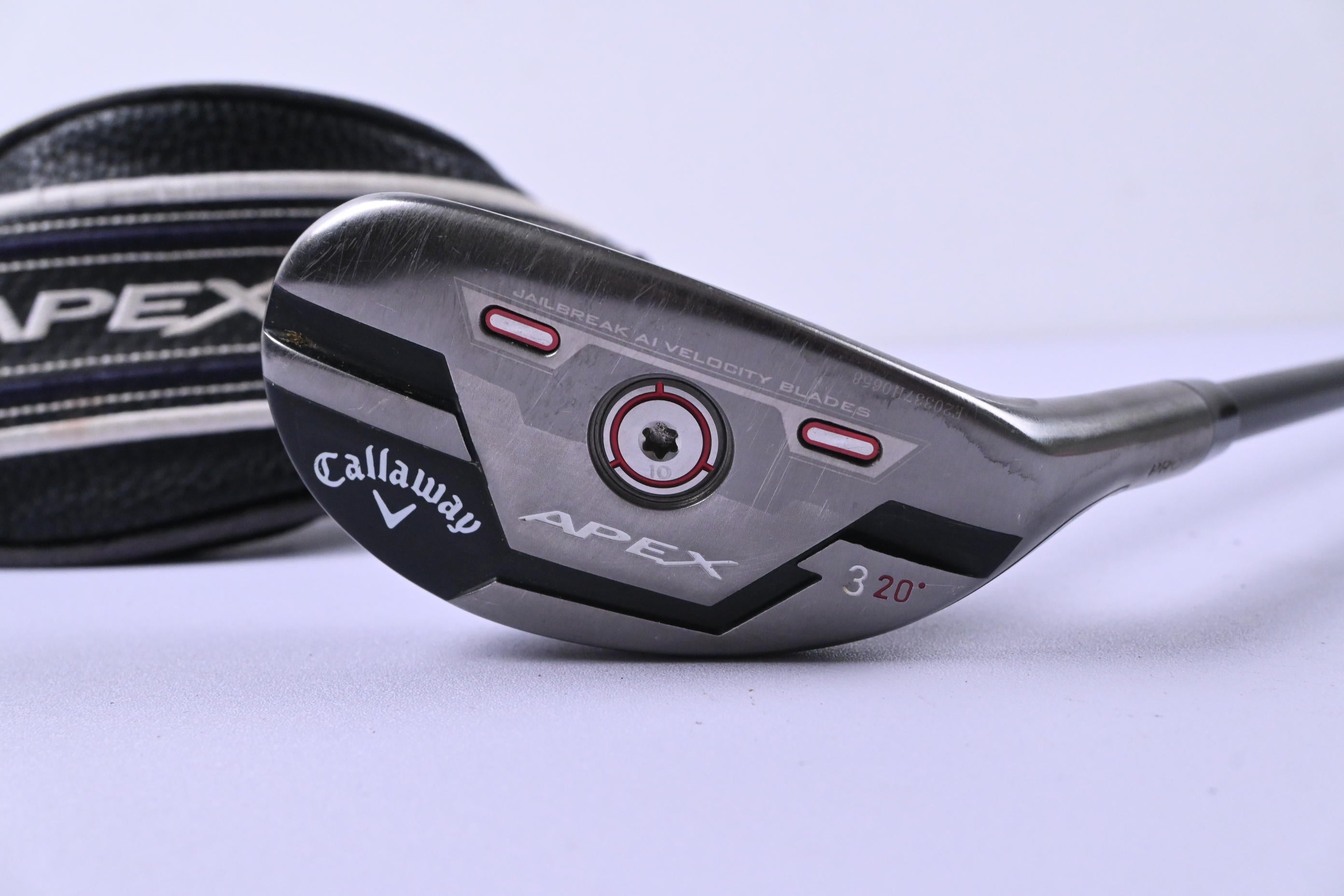 Callaway Apex Pro 21 #3 Hybrid / 20 Degree / Stiff Flex MMT 80 Shaft