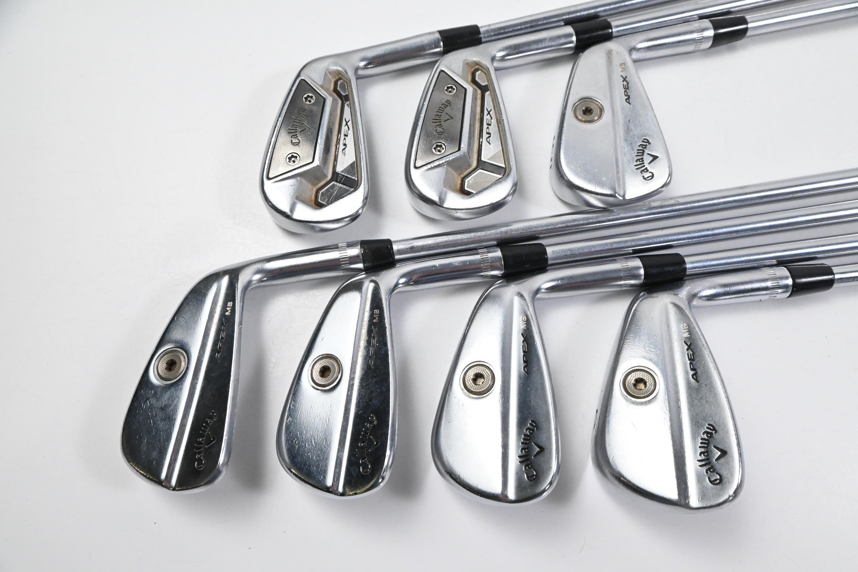 Callaway Apex MB / TCB 21 Combo Irons / 4-PW / X-Flex Project X LS 125 Shafts