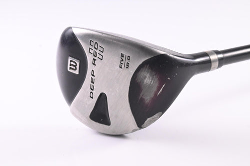 Wilson Deep Red II #5 Wood / 18 Degree / Regular Flex Grafalloy ProLite+ Shaft