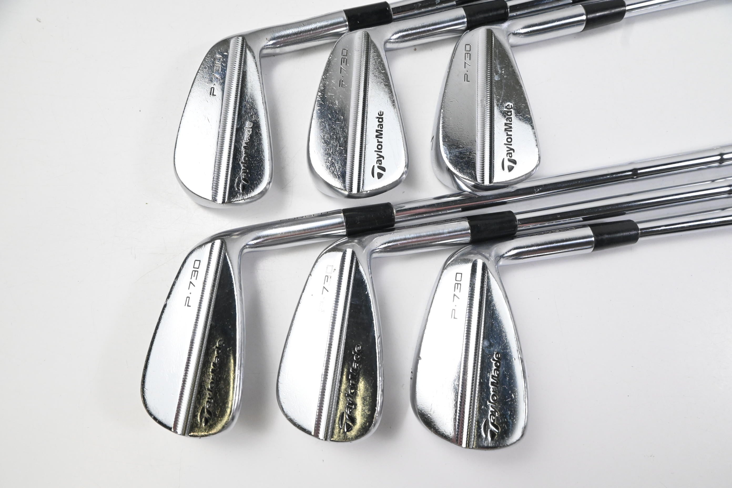 Taylormade P730 Irons / 5-PW / X-Flex Dynamic Gold X100 120 Shafts
