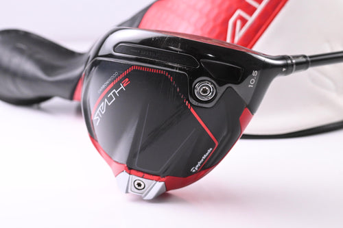Taylormade Stealth 2 Driver / 10.5 Degree / Stiff Flex HZRDUS Gen4 Black 60