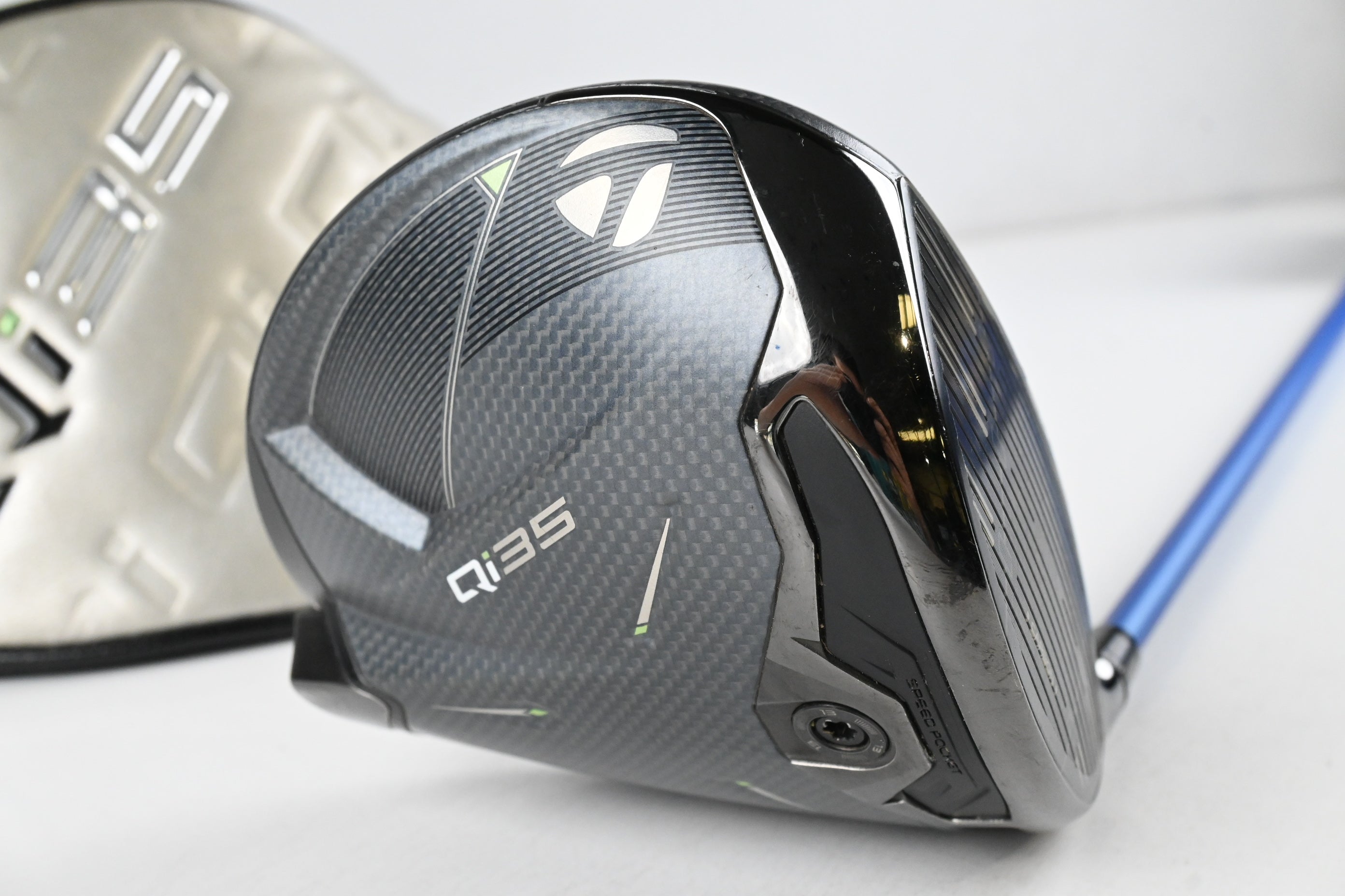 Taylormade Qi35 Driver / 9 Degree / Stiff Flex Denali Frost Blue 60 Shaft