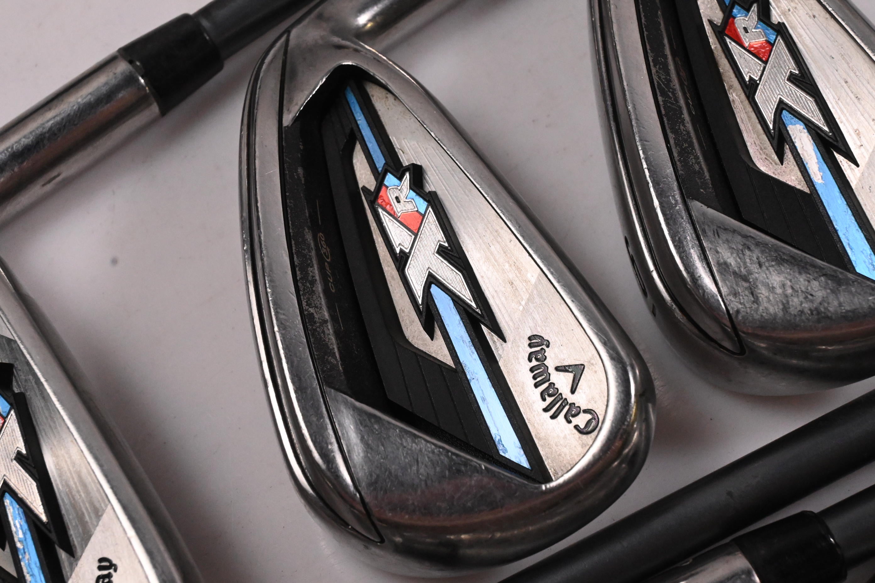 Callaway XR OS Irons / 4-PW / Regular Flex Matrix Ozik Program F15 60 Shafts