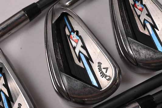 Callaway XR OS Irons / 4-PW / Regular Flex Matrix Ozik Program F15 60 Shafts