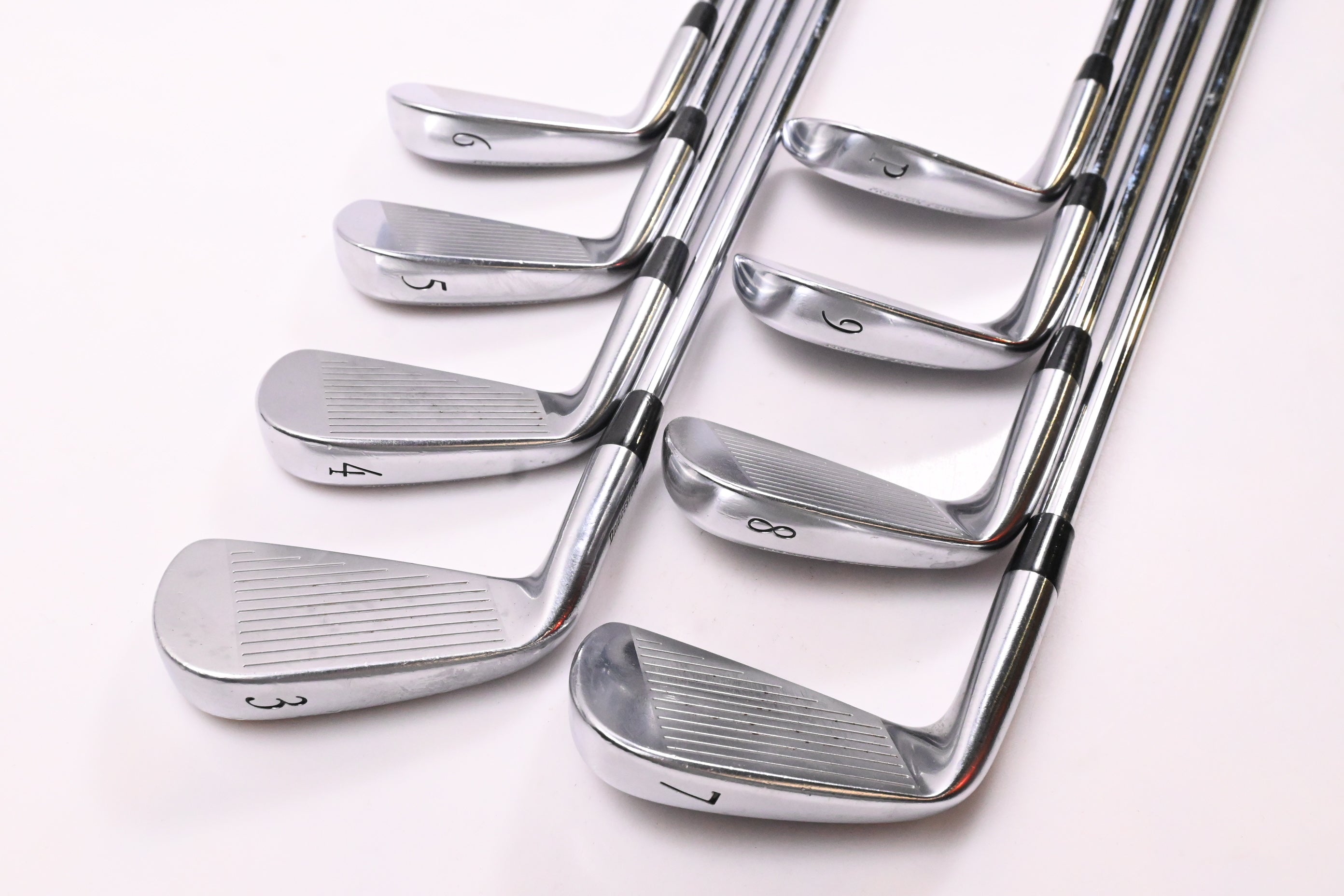 Bridgestone J36 Pocket Cavity Irons / 3-PW / Stiff Flex Project X Shafts