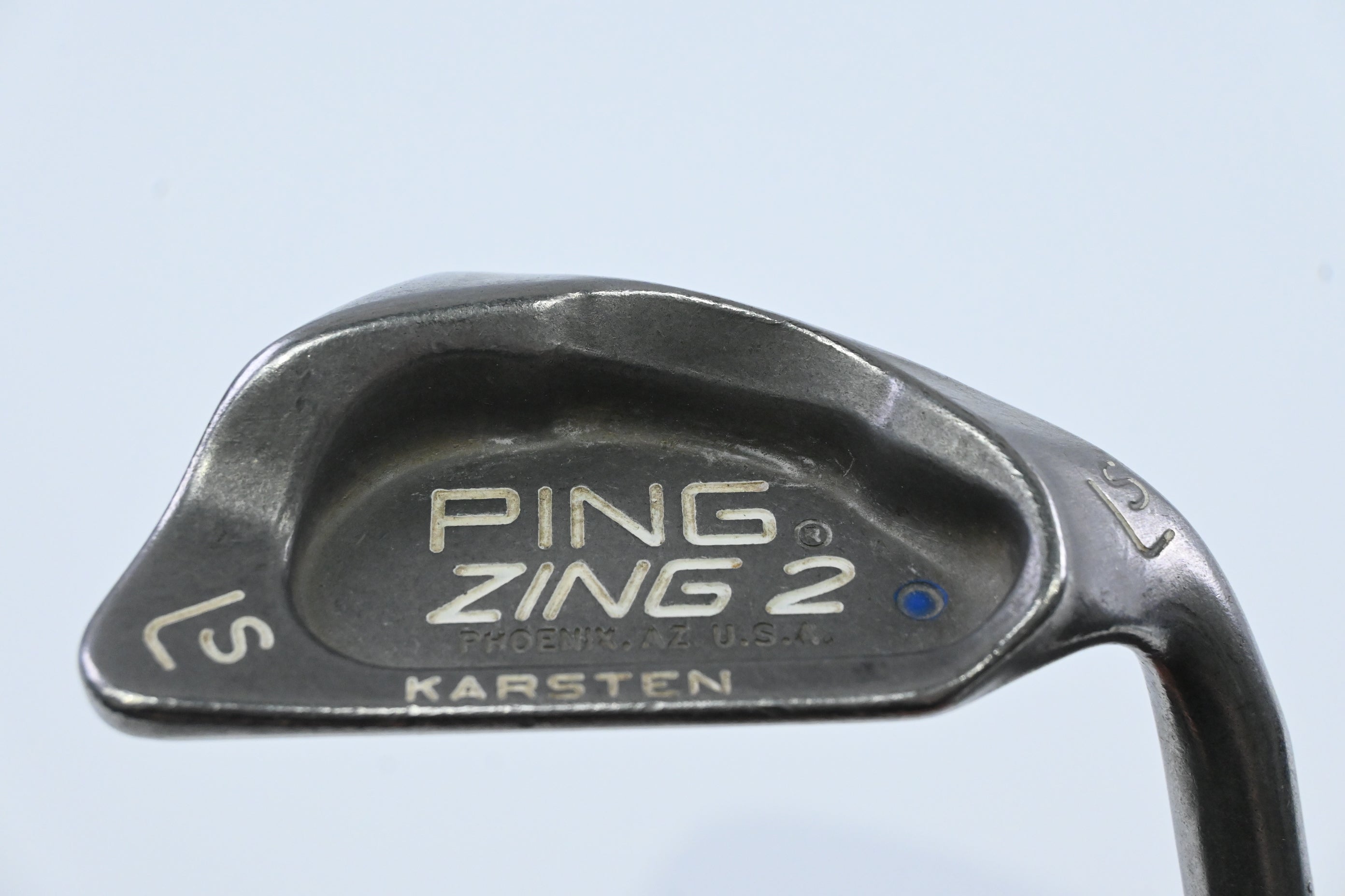 Ping Zing 2 Lob Wedge / 61 Degree / Blue Dot / Stiff Flex Ping JZ Shaft