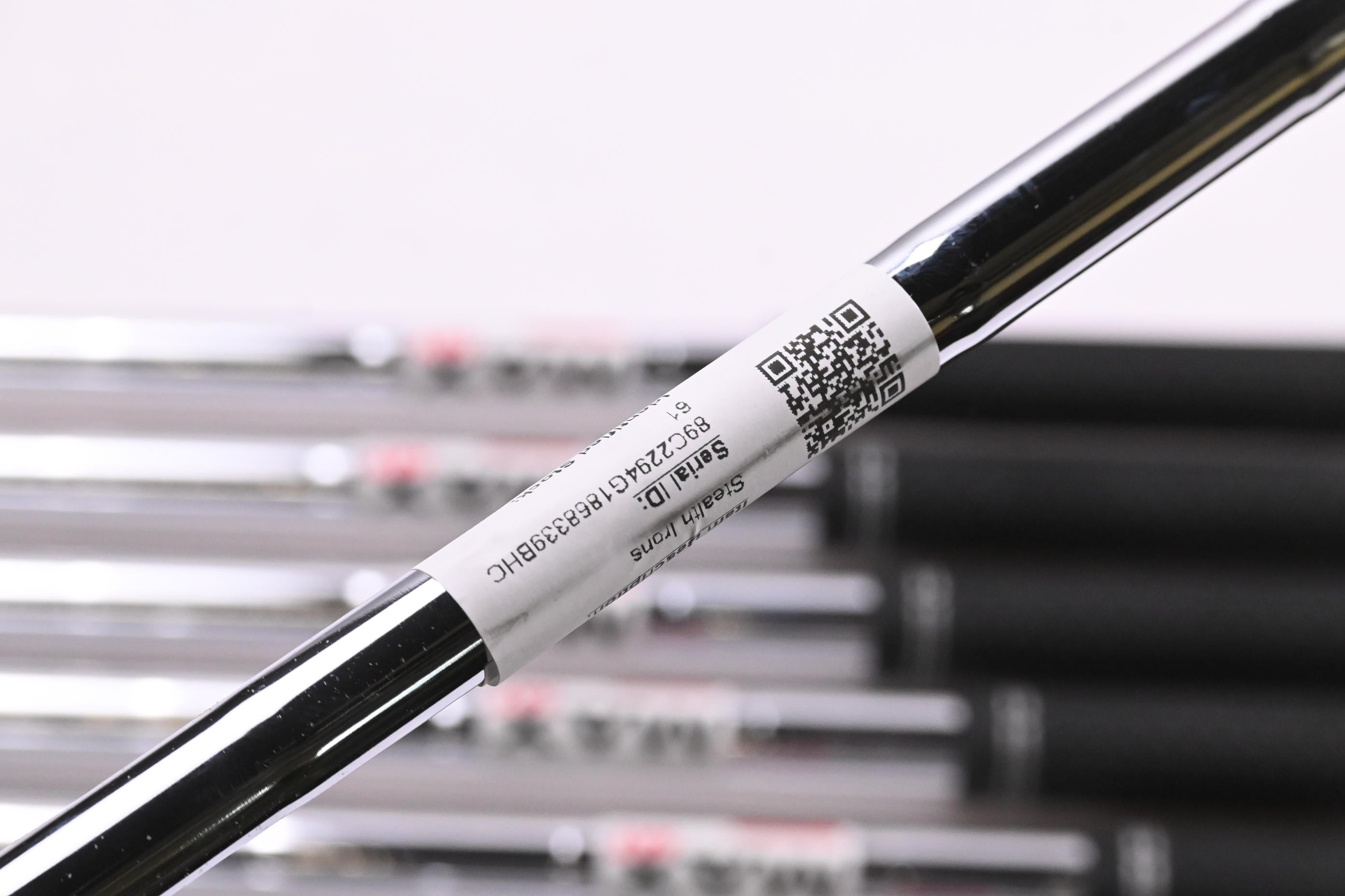 Taylormade Stealth Irons / 5-PW+SW / Stiff Flex KBS MAX MT 85 Shafts