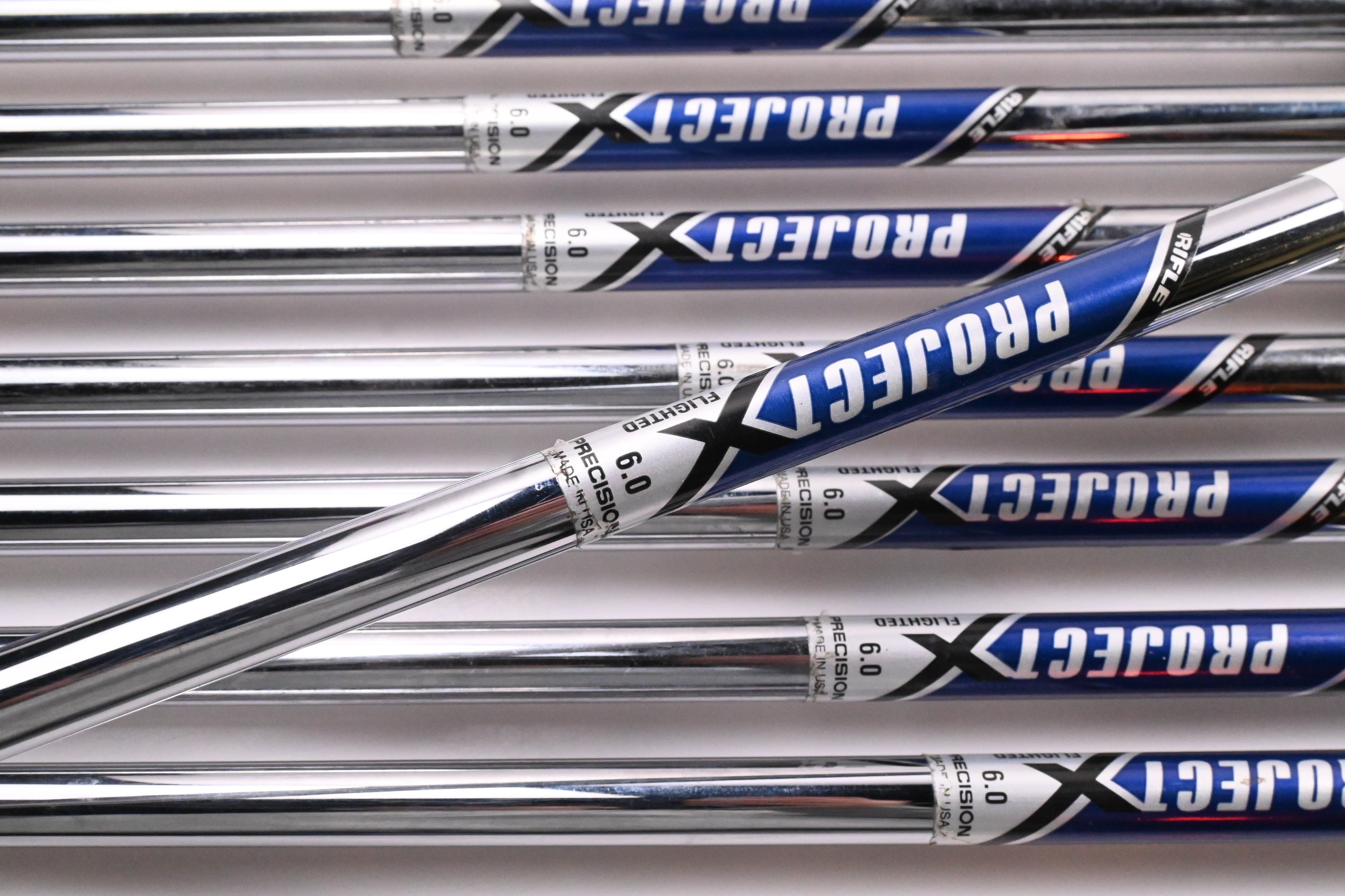 Bridgestone J36 Pocket Cavity Irons / 3-PW / Stiff Flex Project X Shafts