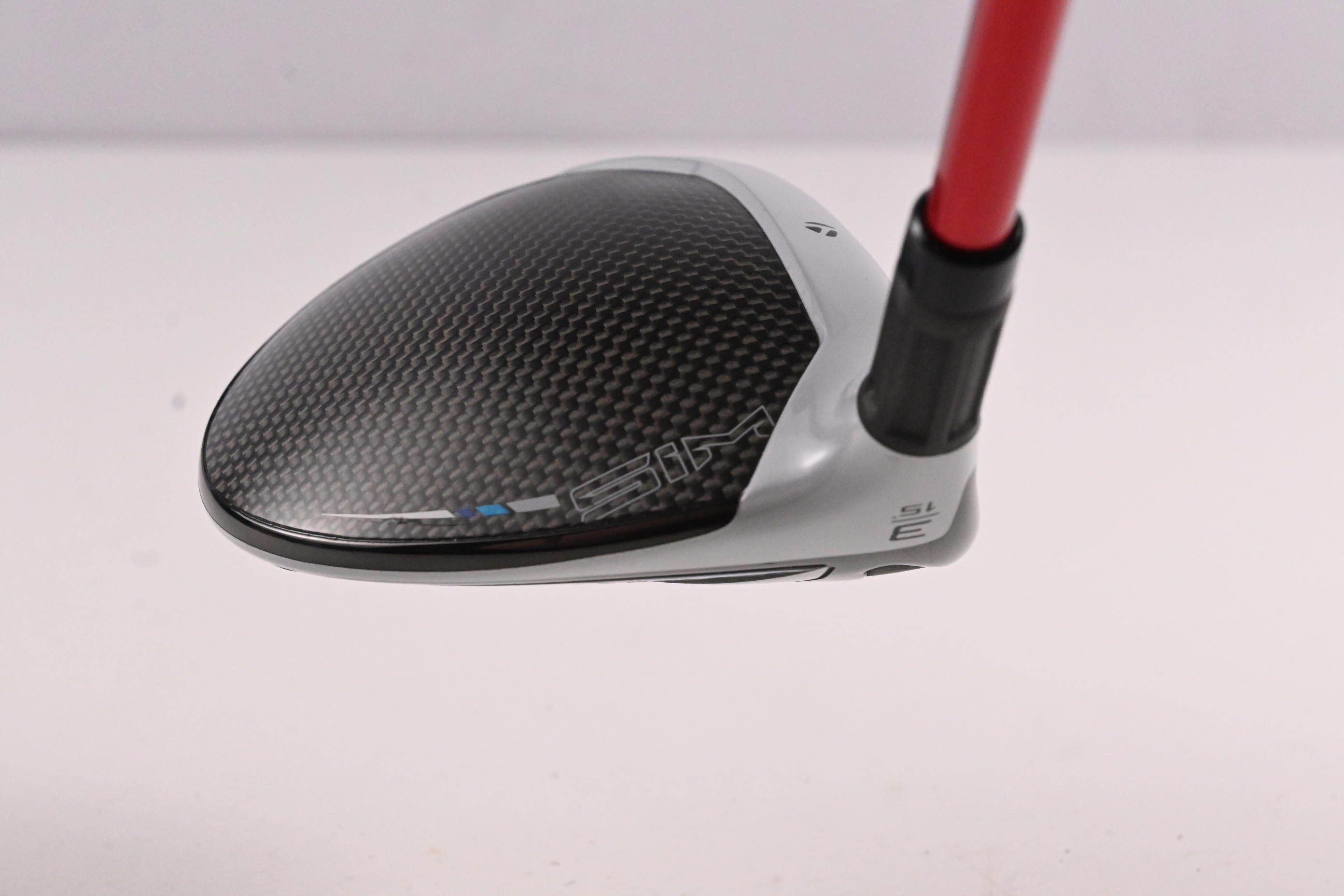 Left Hand Taylormade SIM Max #3 Wood / 15 Degree / Regular Flex Ventus Red 5
