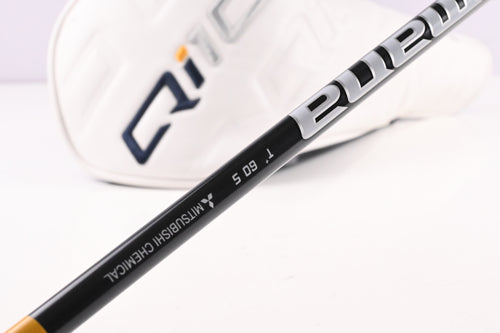 Taylormade Qi10 LS Driver / 9 Degree / Stiff Flex Diamana T+ 60 Shaft