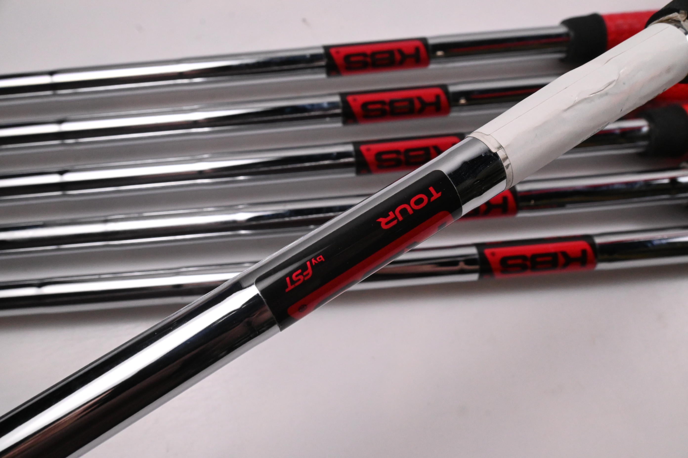 Taylormade P7MC 2023 Irons / 5-PW / Stiff Flex KBS Tour Shafts
