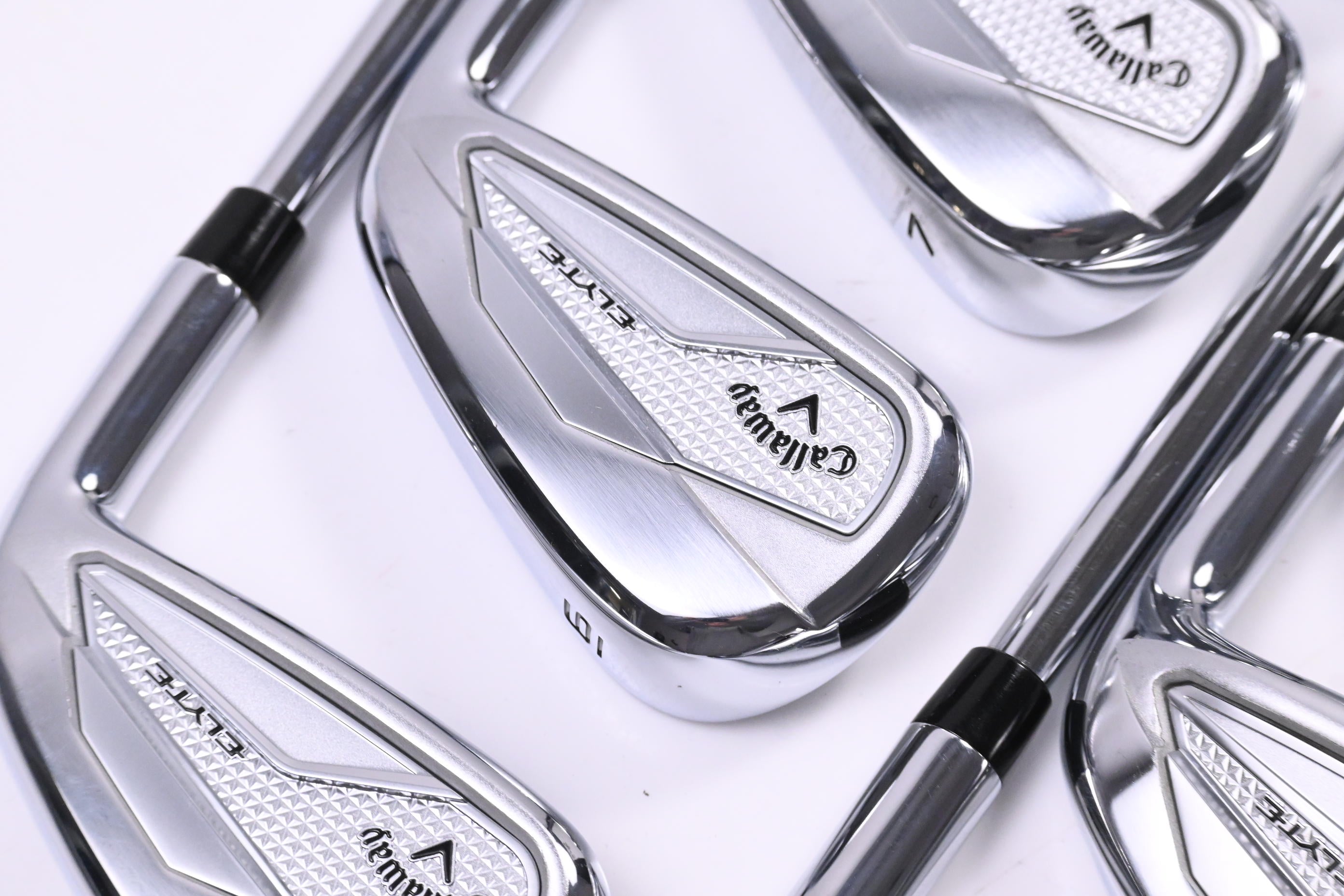 Callaway Elyte Irons / 5-PW+GW+SW / Regular Flex Vector 80 Shafts