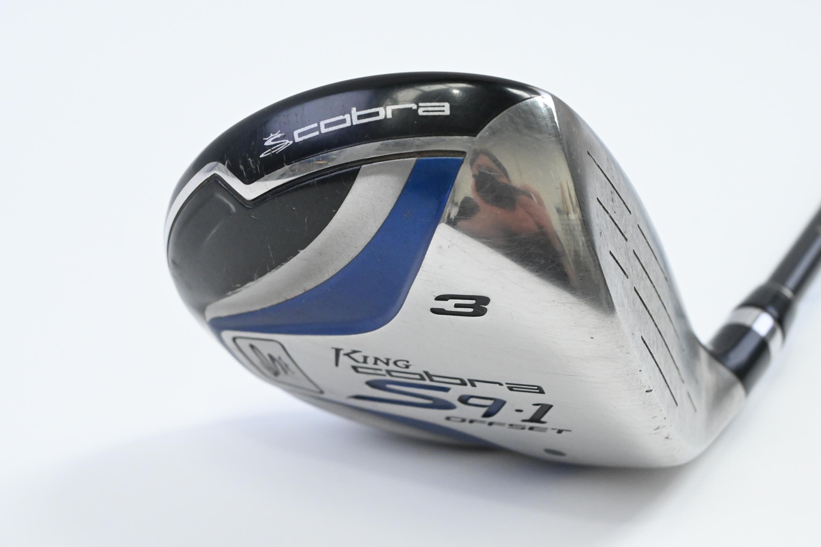 Cobra S9-1 Offset #3 Wood / 15.5 Degree / Regular Flex Aldila 50 Shaft