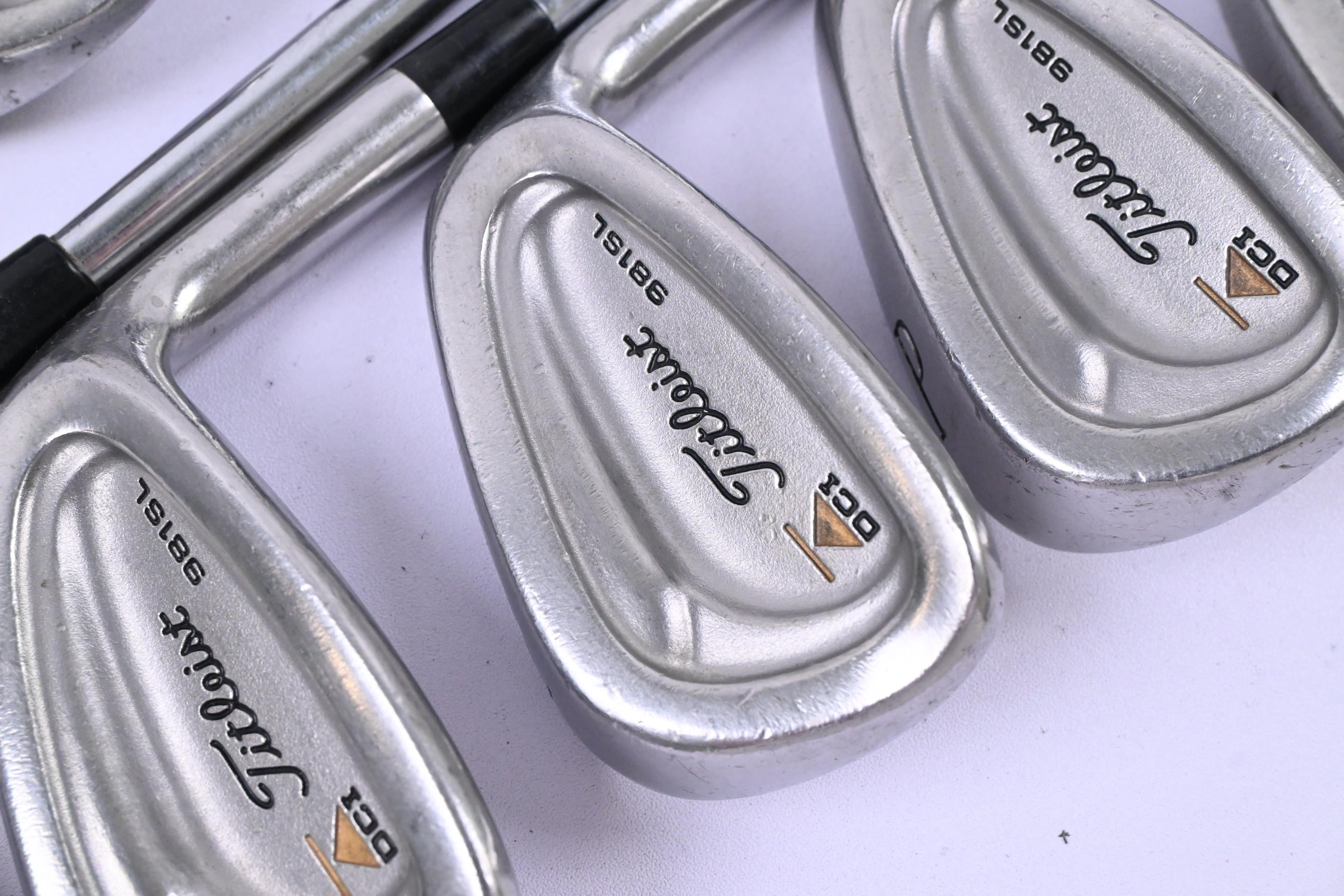 Titleist DCI 981 SL Irons / 3-PW+SW / Regular Flex Titleist Release Shafts