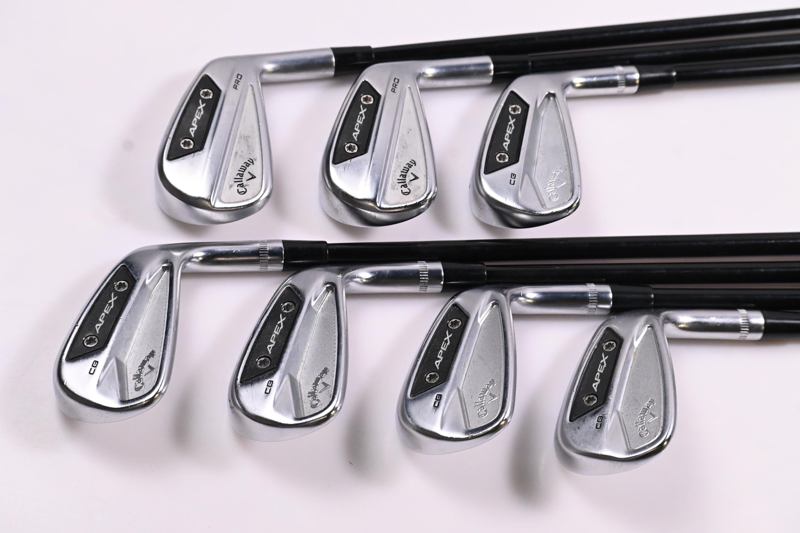 Callaway Apex Pro/CB 24 Irons / 4-PW / TX-Flex MMT 105 Shafts