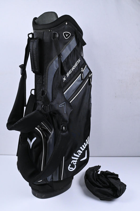 Callaway X Series Stand Bag / 6-Way Divider / Black, Grey