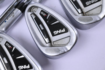 Ping i20 Irons / 4-PW / Blue Dot / Stiff Flex Ping CFS Shafts