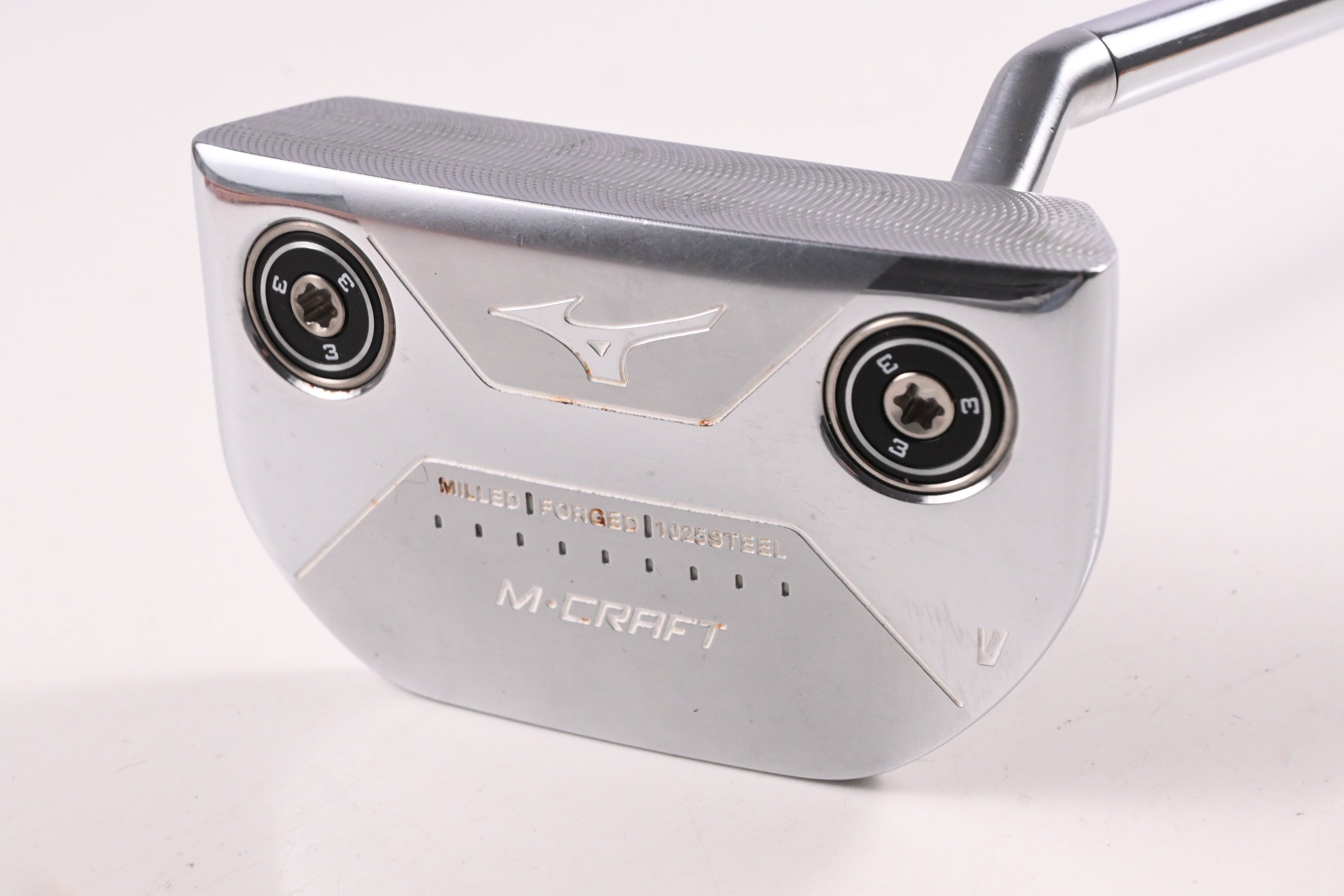 Mizuno M-Craft White Satin V Putter / 34 Inch