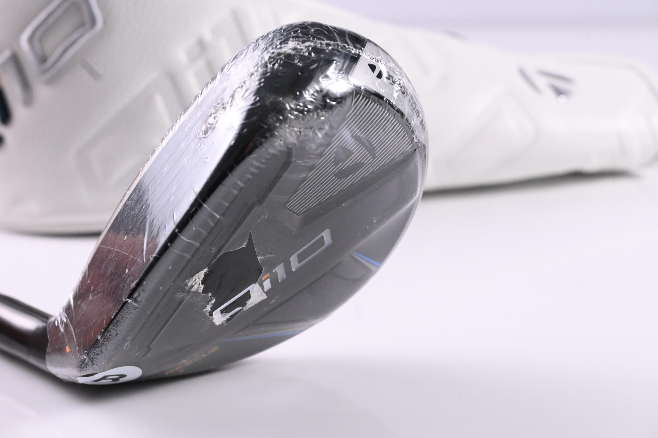 Left hand Taylormade Qi10 #3 Hybrid / 19 Degree / Regular Flex Ventus TR Blue 6 Shaft