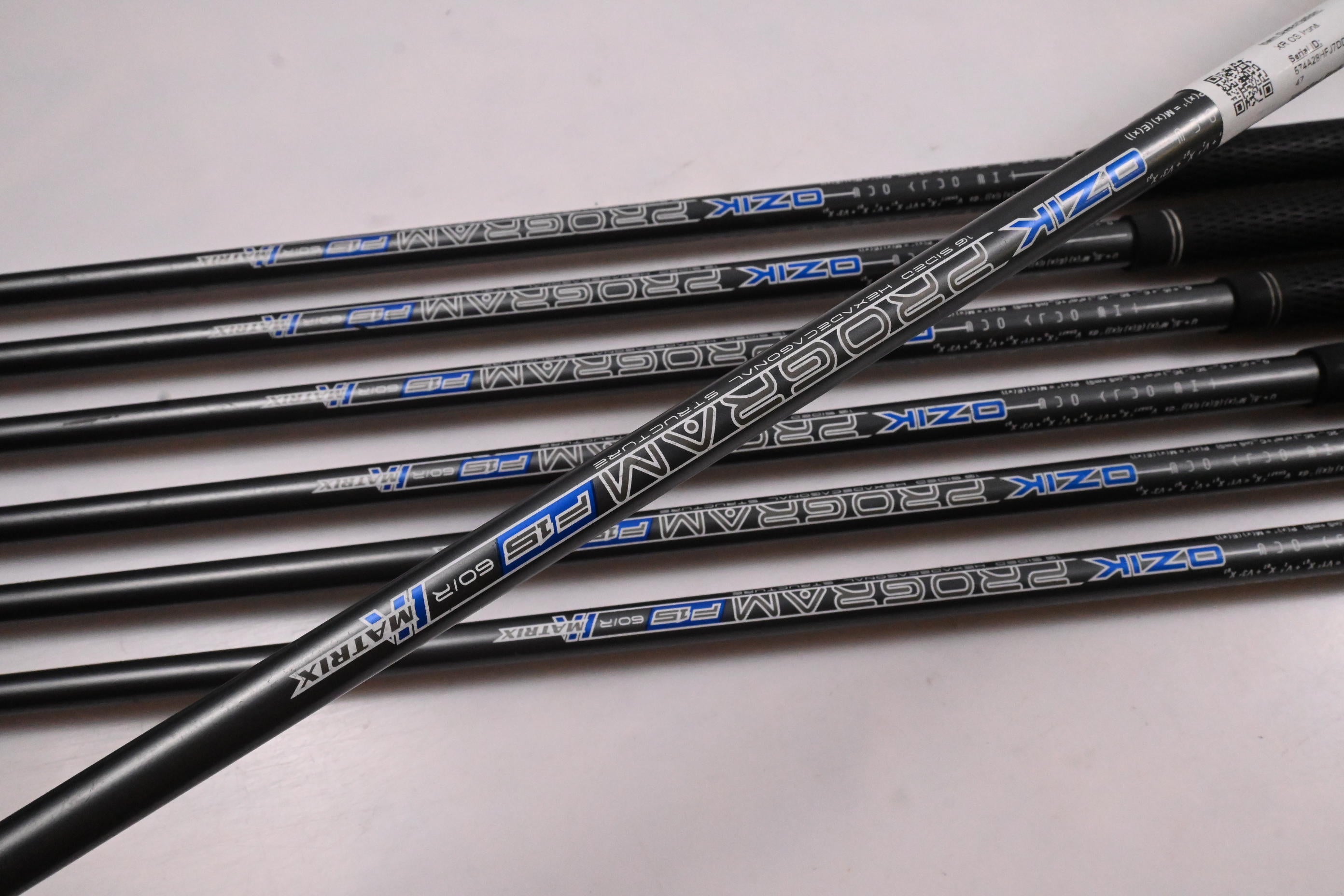 Callaway XR OS Irons / 4-PW / Regular Flex Matrix Ozik Program F15 60 Shafts