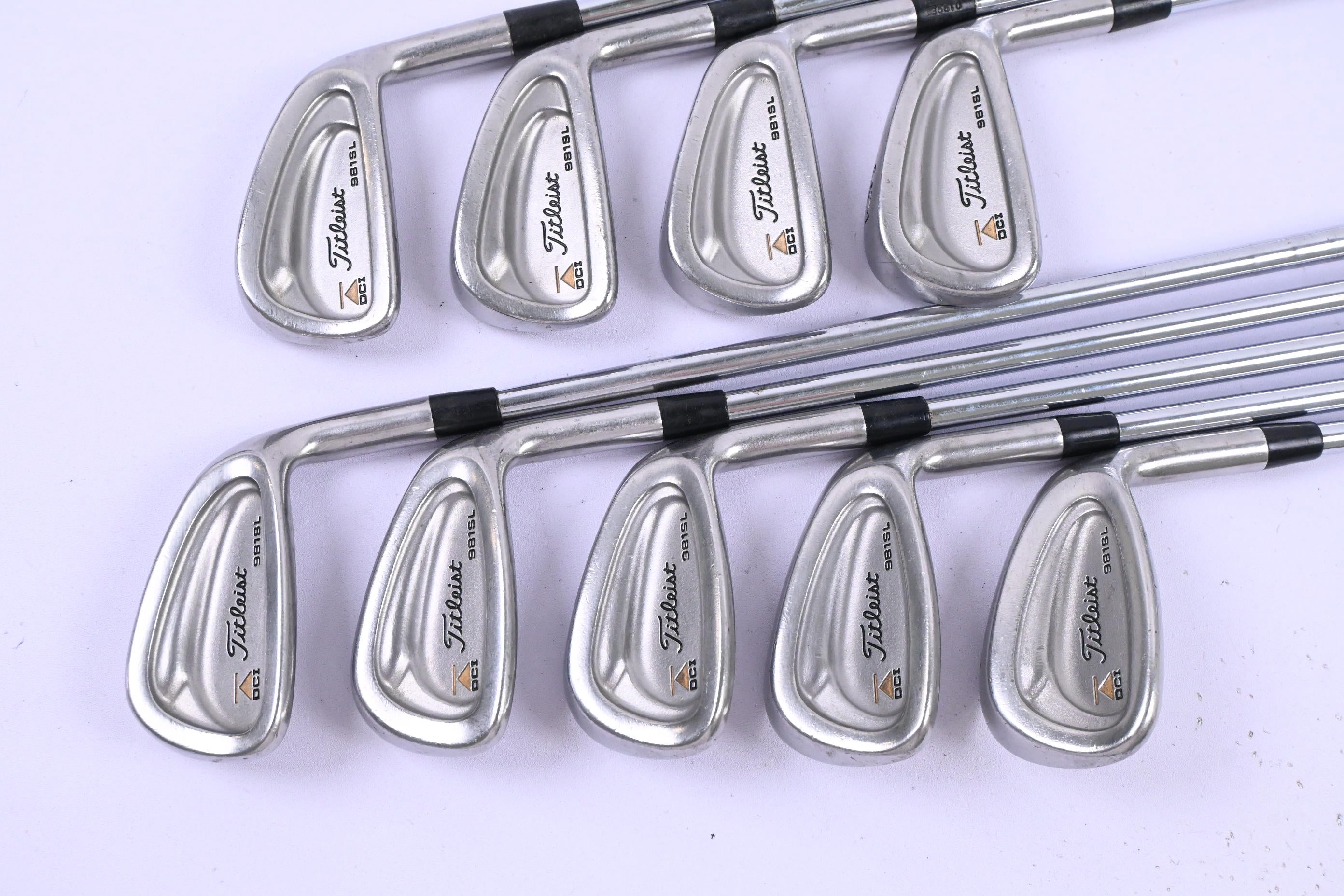 Titleist DCI 981 SL Irons / 3-PW+SW / Regular Flex Titleist Release Shafts