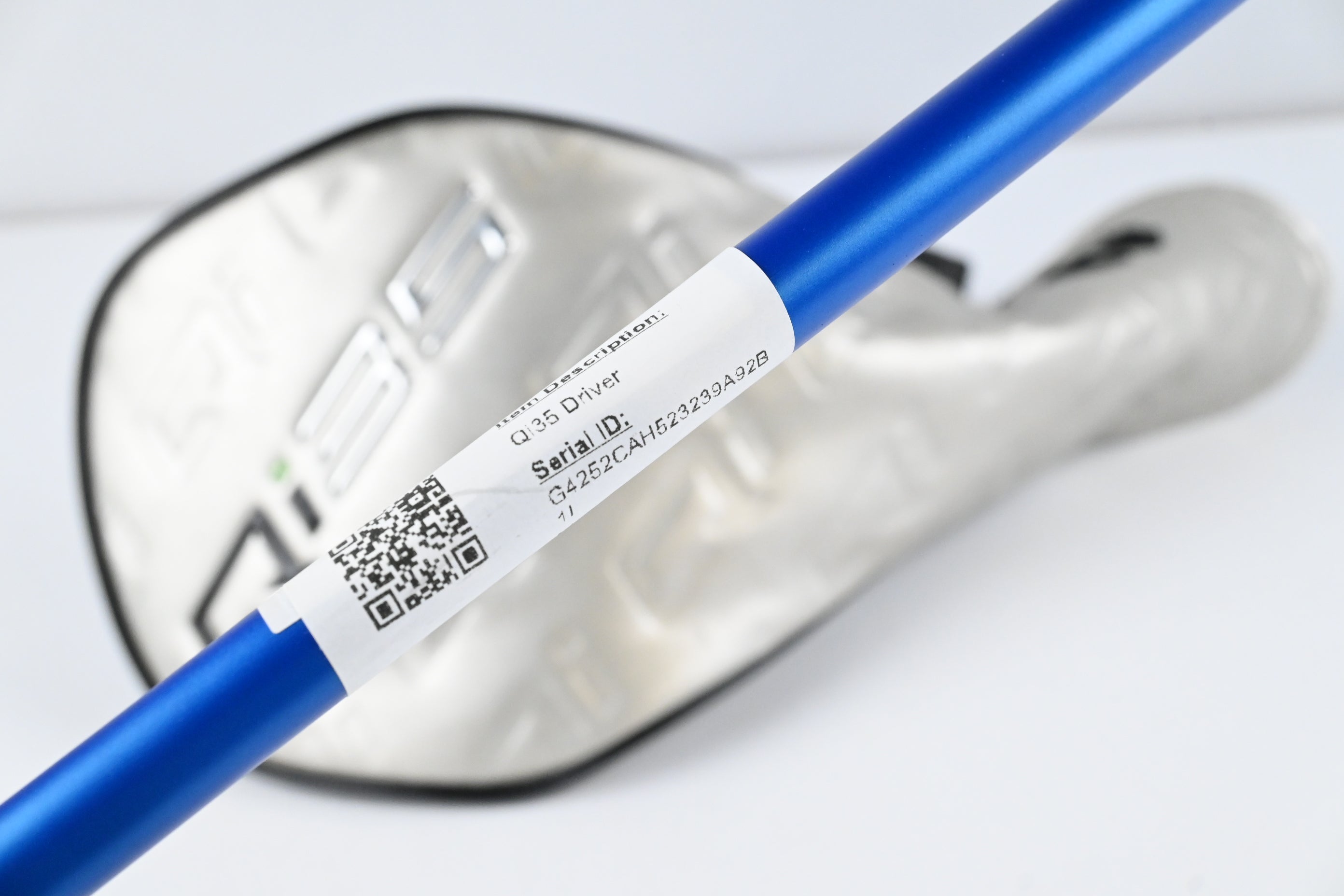 Taylormade Qi35 Driver / 9 Degree / Stiff Flex Denali Frost Blue 60 Shaft