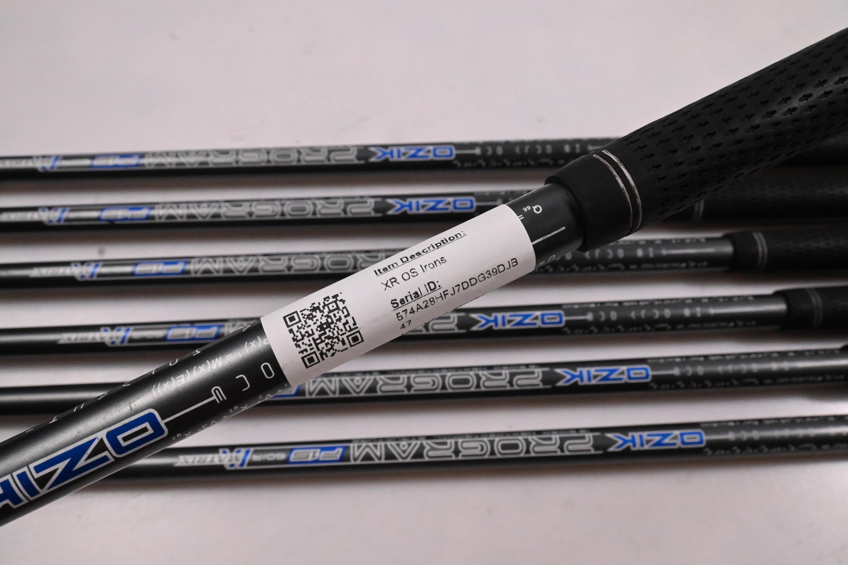 Callaway XR OS Irons / 4-PW / Regular Flex Matrix Ozik Program F15 60 Shafts