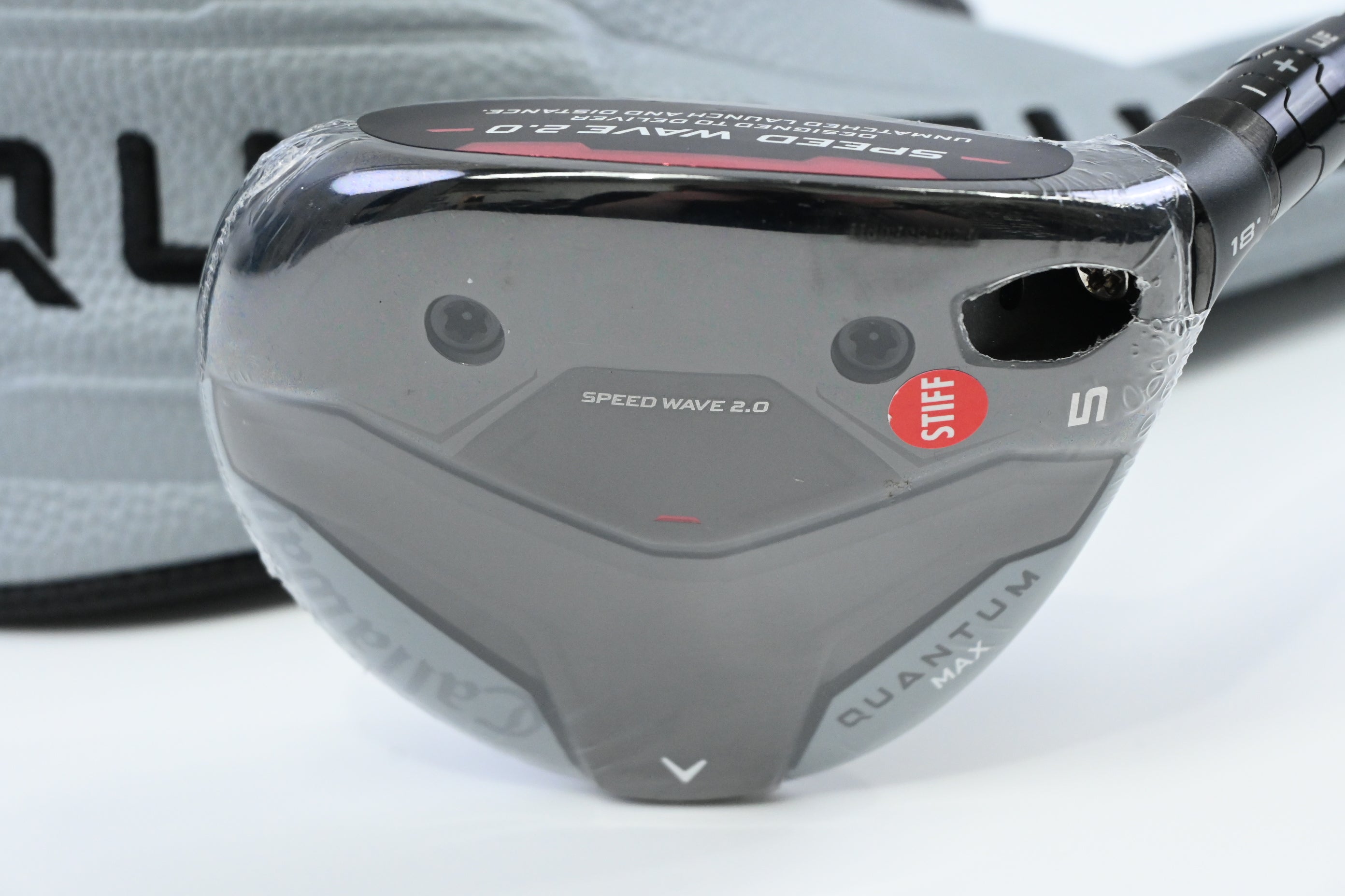 Callaway Quantum Max #5 Wood / 18 Degree / Regular Flex Denali Frost Silver 60