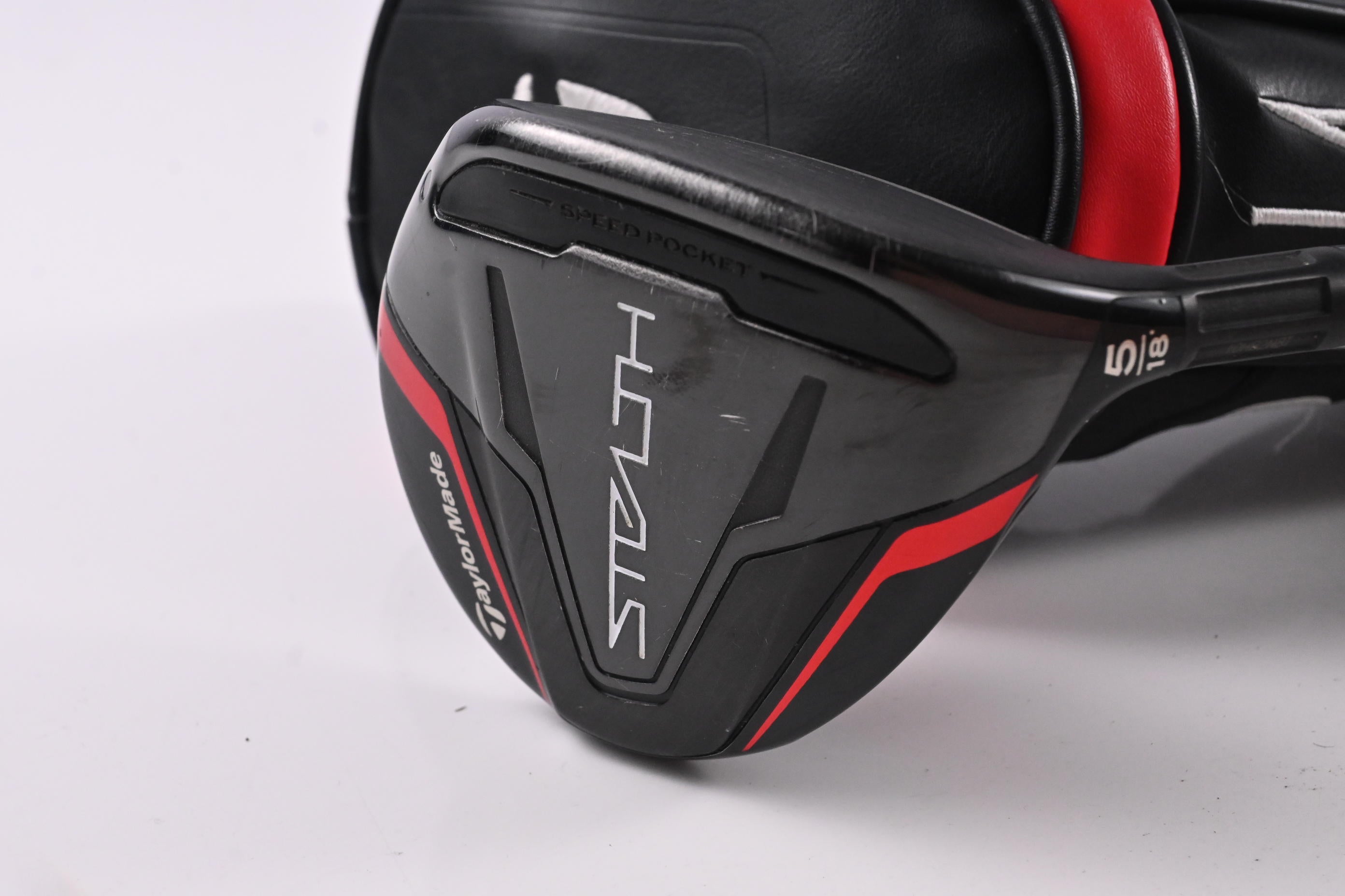Taylormade Stealth #5 Wood / 18 Degree / Regular Flex HZRDUS Smoke RDX Red 65