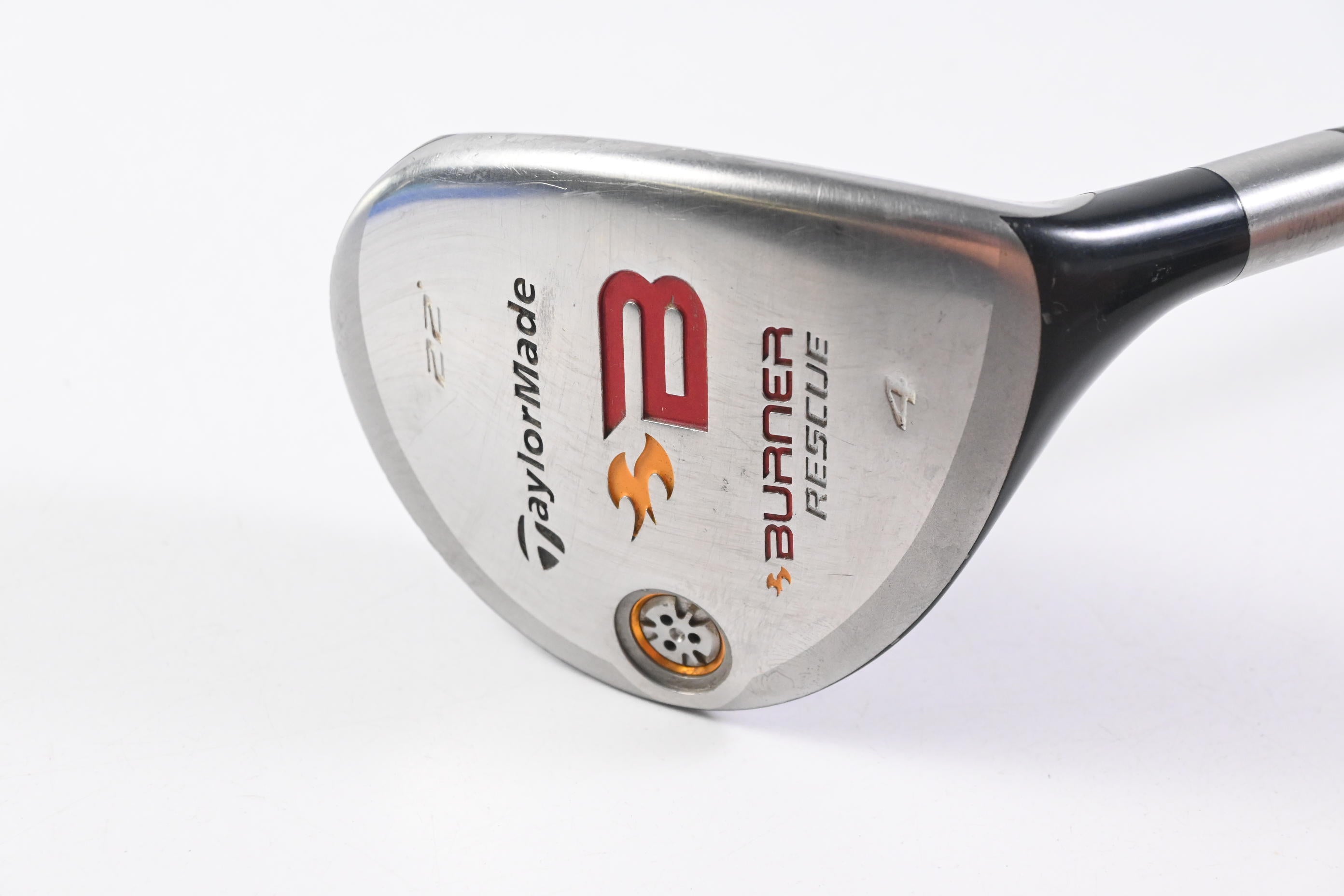 Taylormade Burner 2008 #4 Hybrid / 22 Degree / Regular Flex REAX 60 Shaft