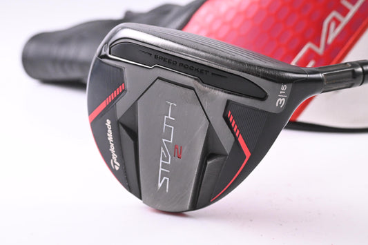 Taylormade Stealth 2 #3 Wood / 15 Degree / Stiff Flex Ventus TR Red 6 Shaft