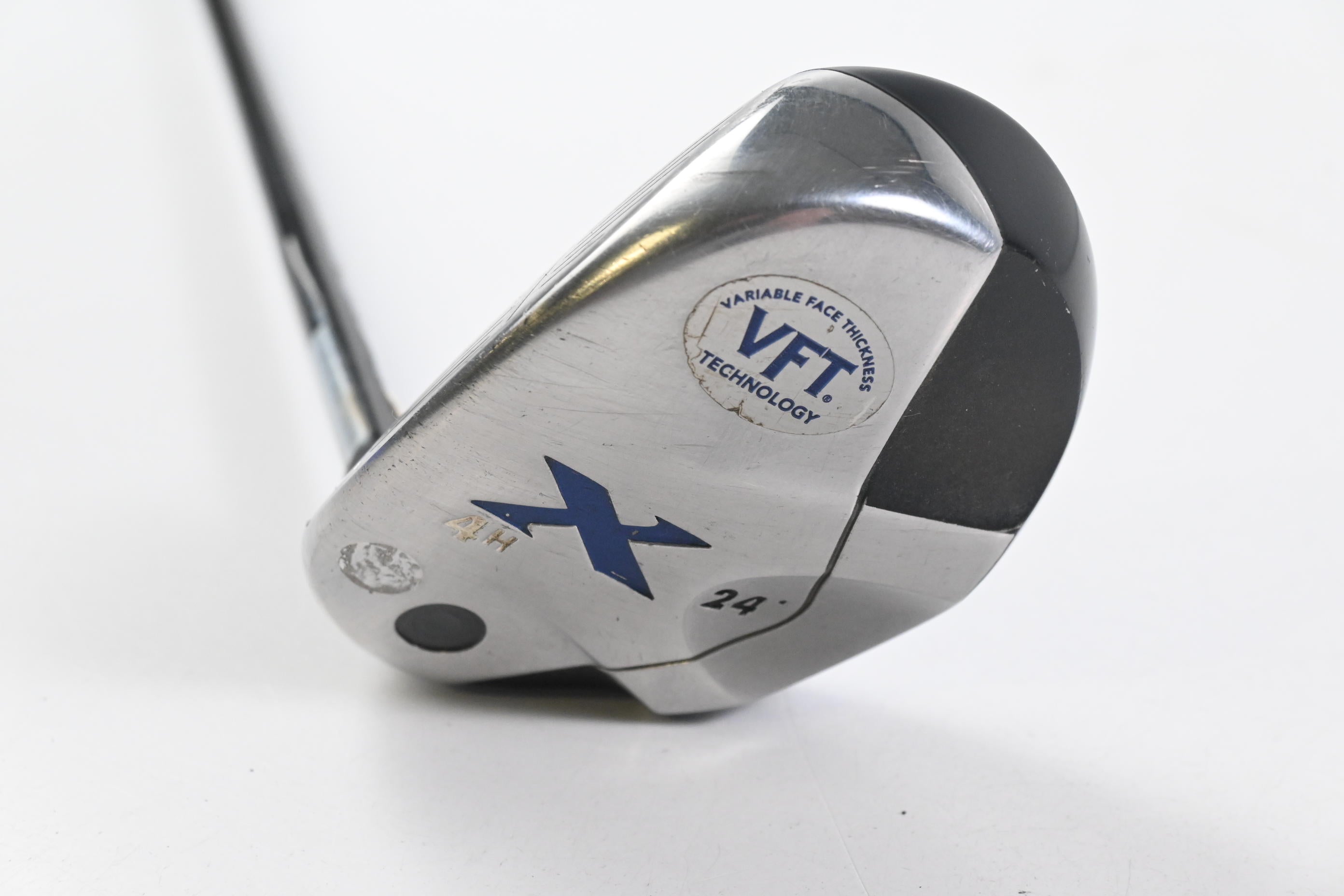 Left Hand Callaway X #4 Hybrid / 24 Degree / Regular Flex Callaway X 80 Shaft