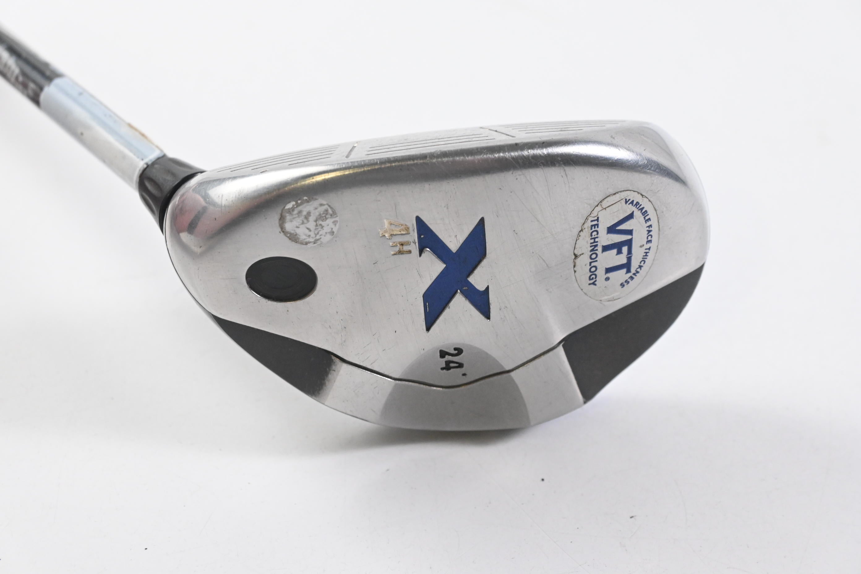 Left Hand Callaway X #4 Hybrid / 24 Degree / Regular Flex Callaway X 80 Shaft