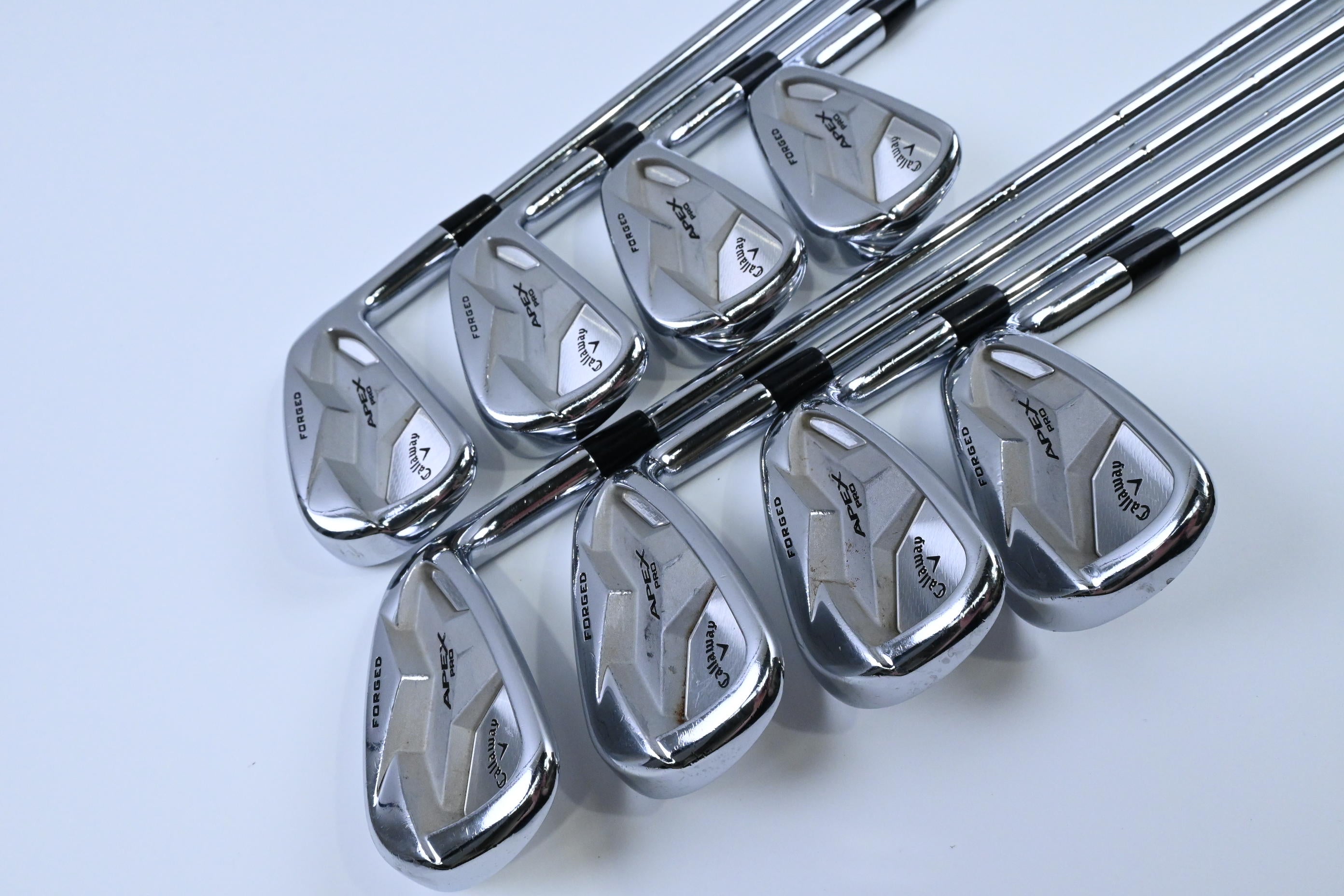Callaway Apex Pro 19 Irons / 4-PW+AW / X-Flex Elevate Tour VSS Pro Shafts