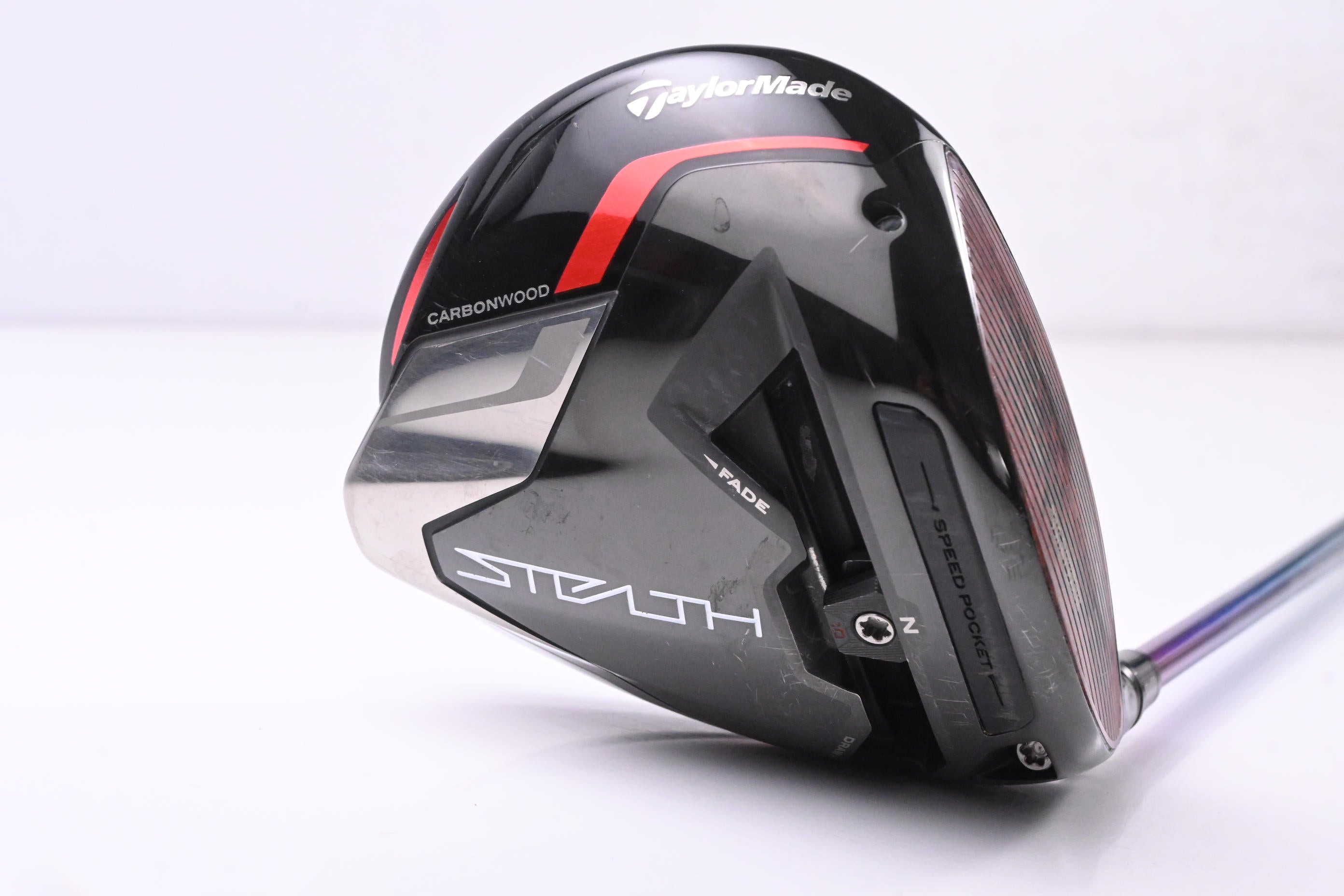 Taylormade Stealth Plus Driver / 9 Degree / Stiff Flex HZRDUS Smoke Green 60 PVD