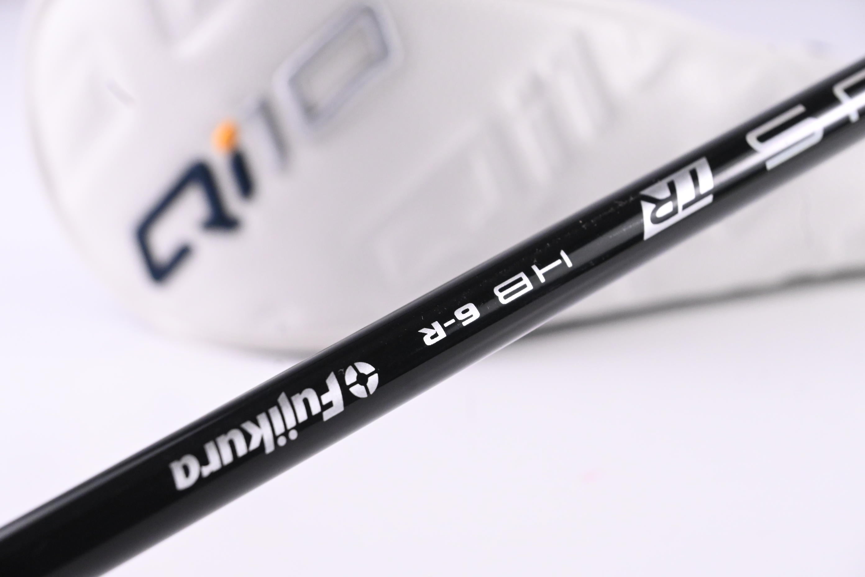 Left hand Taylormade Qi10 #3 Hybrid / 19 Degree / Regular Flex Ventus TR Blue 6 Shaft