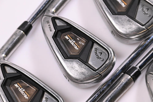 Callaway Rogue ST Max OS Irons / 5-PW+GW / Regular Flex Elevate MPH 85 Shafts