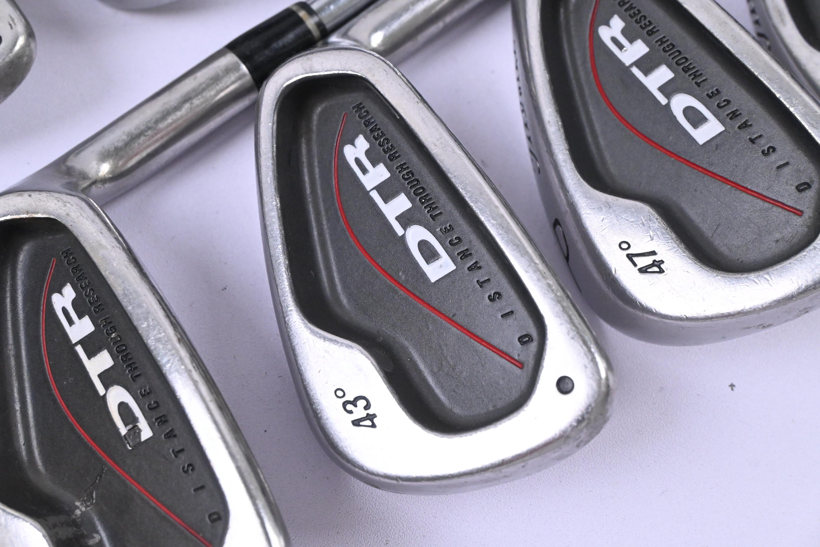 Left Hand Titleist DTR Irons / 4-PW+SW / Regular Flex Titleist MS-309 Shafts