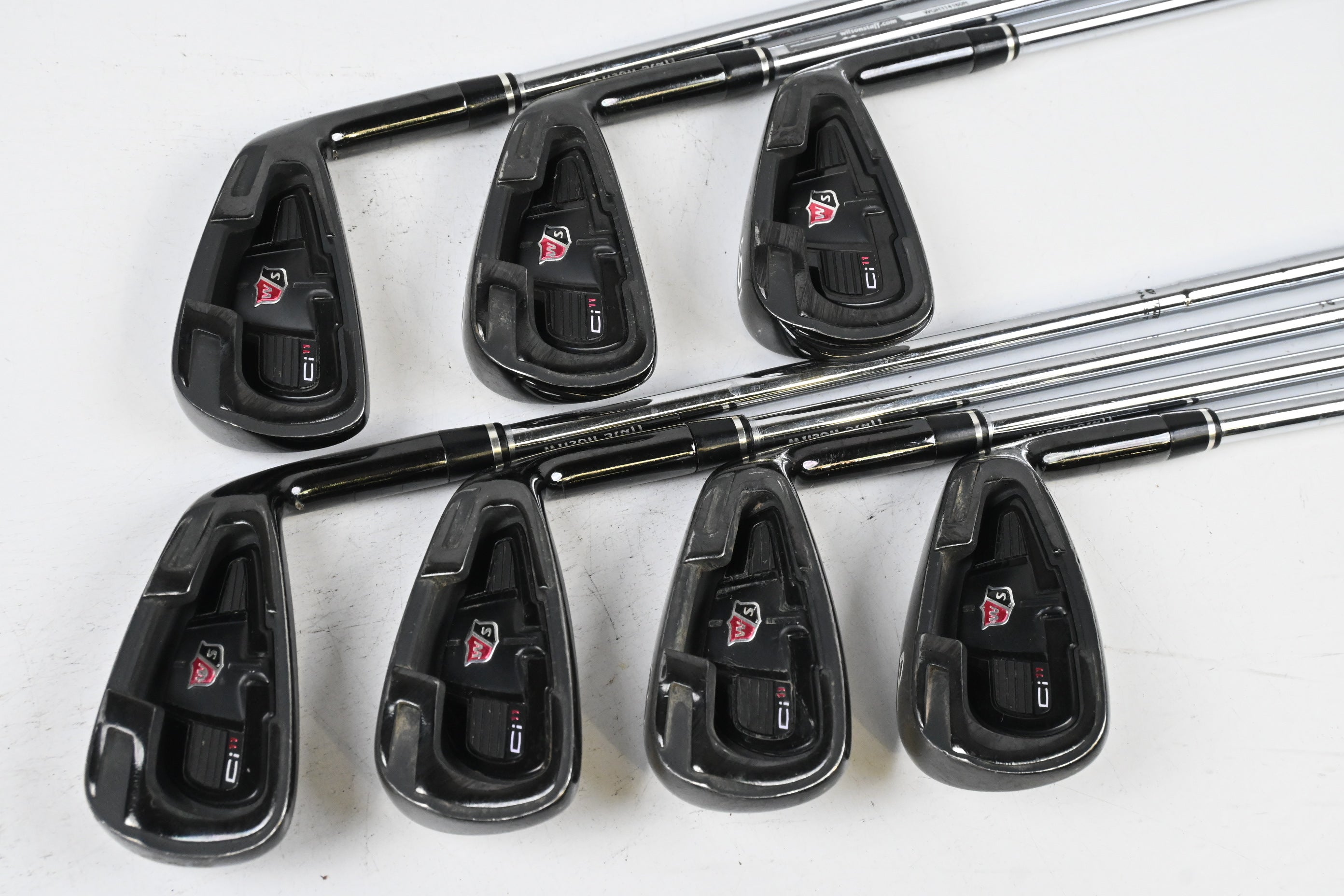 Wilson Ci11 Irons / 4-PW / Regular Flex Flighted TX Shafts