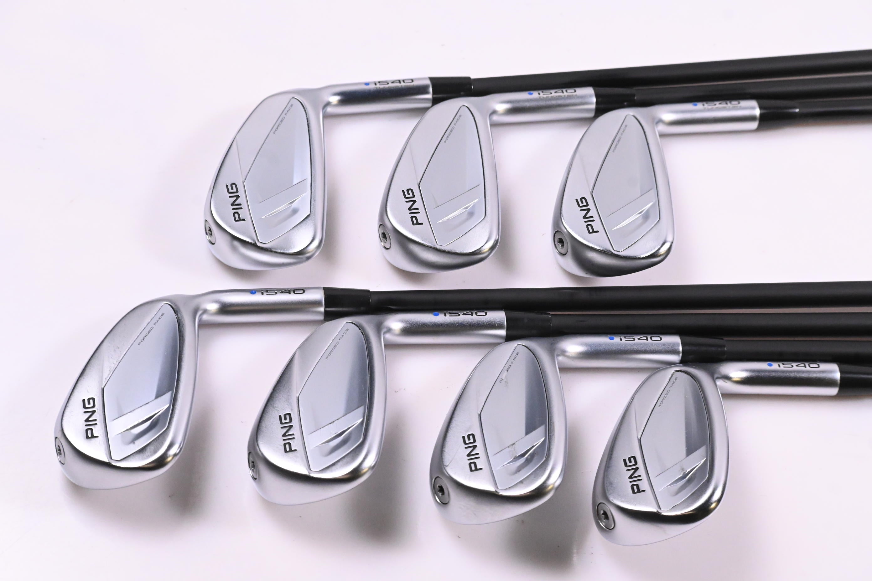 Ping i540 Irons / 5-PW+GW / Blue Dot / Senior Flex Ping Alta CB Blue Shafts