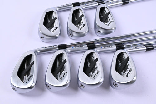 Ping G740 Irons / 5-PW+GW / Blue Dot / Regular Flex Ping AWT 3.0 Shafts