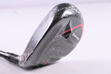Left Hand Taylormade Stealth 2 #4 Hybrid / 22 Degree / Stiff Flex Ventus TR Red 7 Shaft