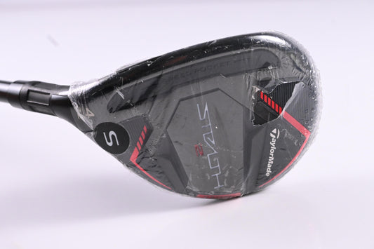 Left Hand Taylormade Stealth 2 #4 Hybrid / 22 Degree / Stiff Flex Ventus TR Red 7