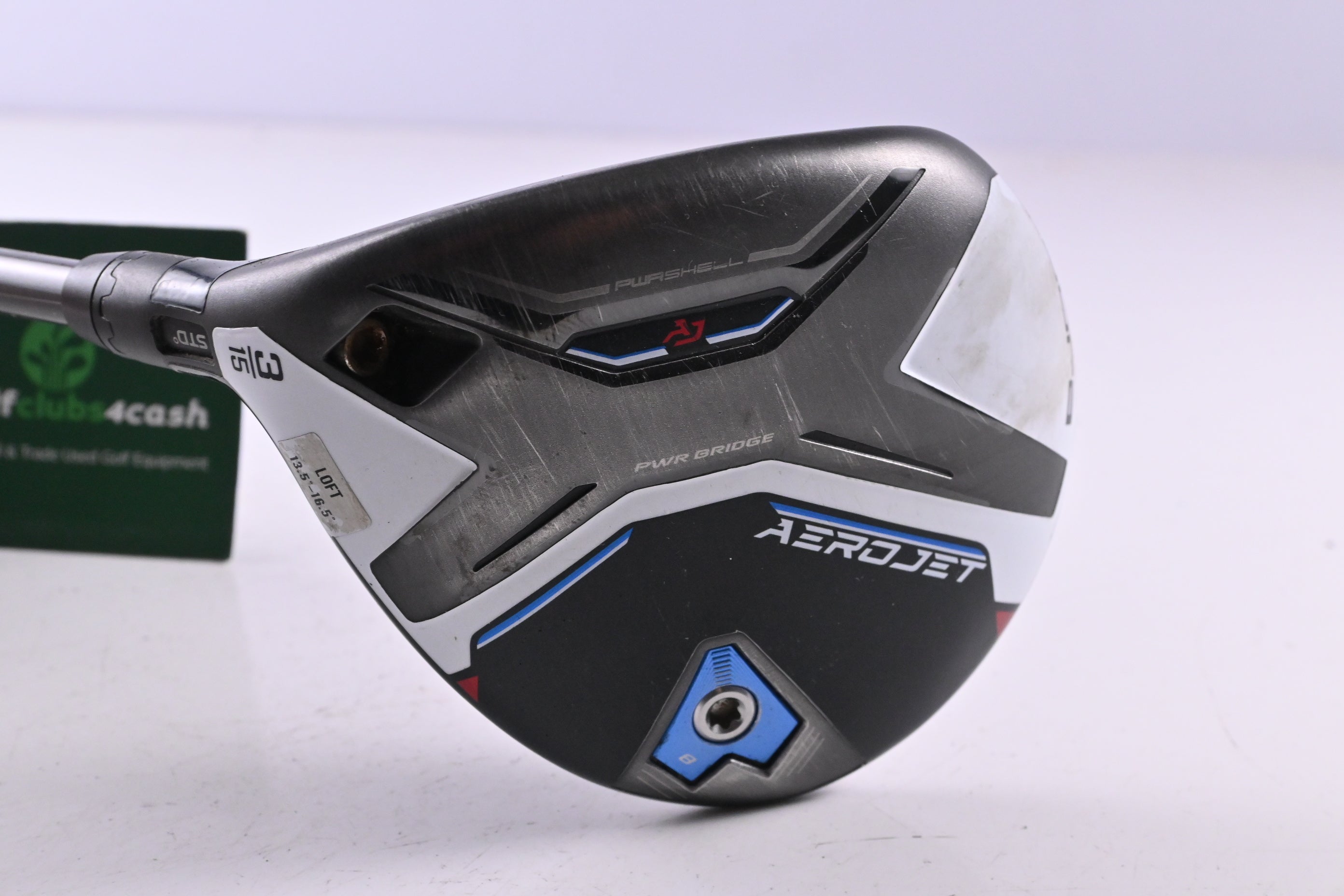 Left Hand Cobra Aerojet #3 Wood / 15 Degree / Regular Flex EvenFlow Riptide CB