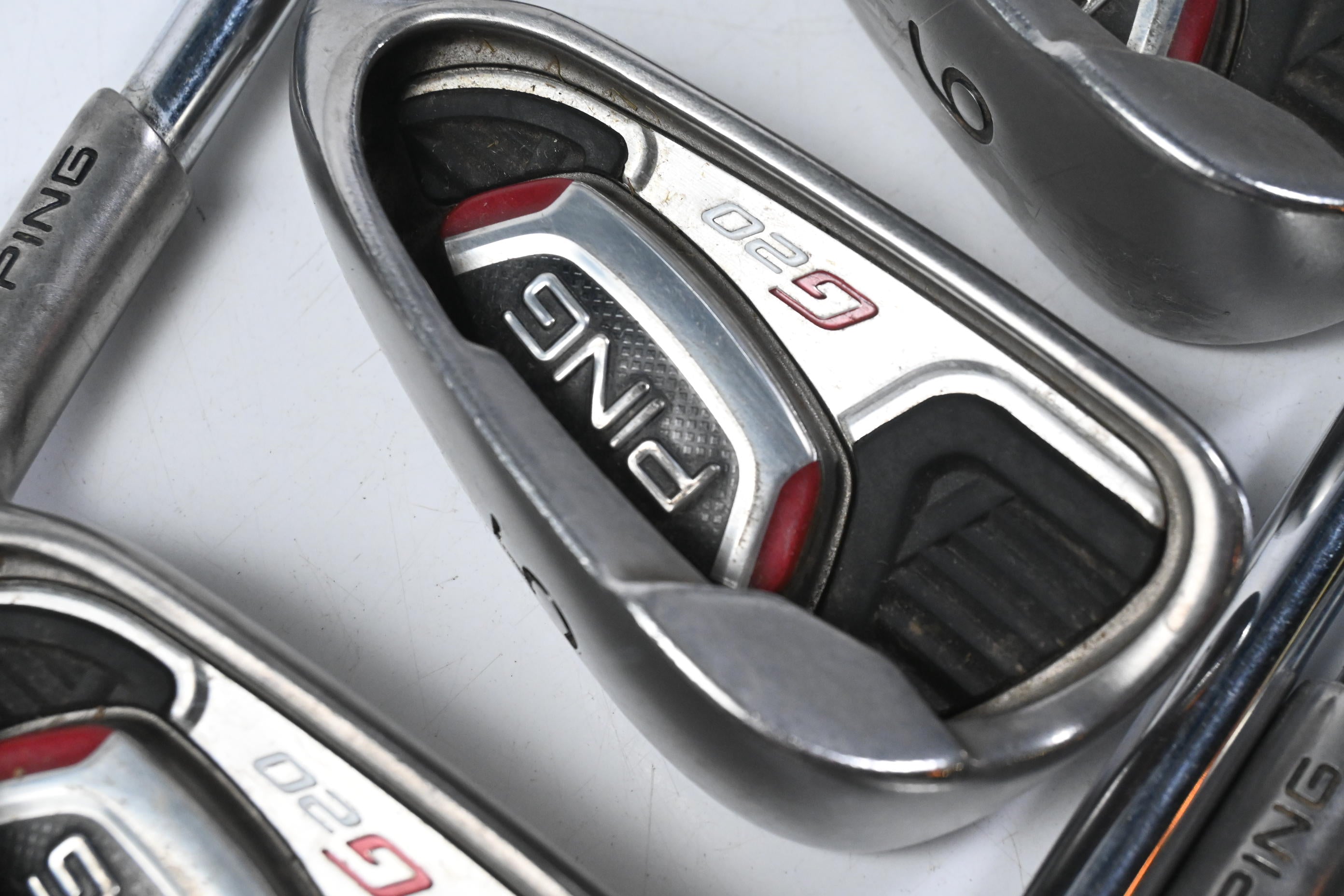 Ping G20 Irons / 4-PW / Black Dot / Regular Flex Ping CFS Shafts