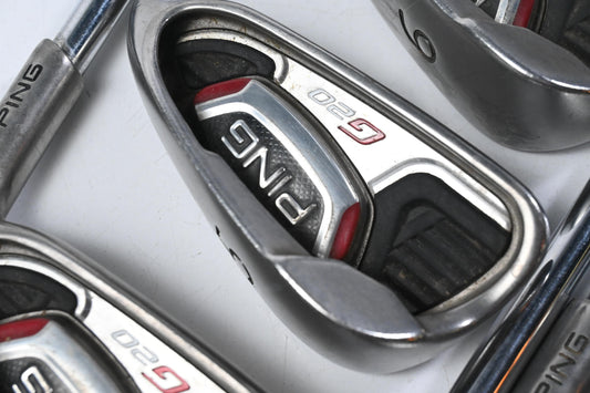 Ping G20 Irons / 4-PW / Black Dot / Regular Flex Ping CFS Shafts