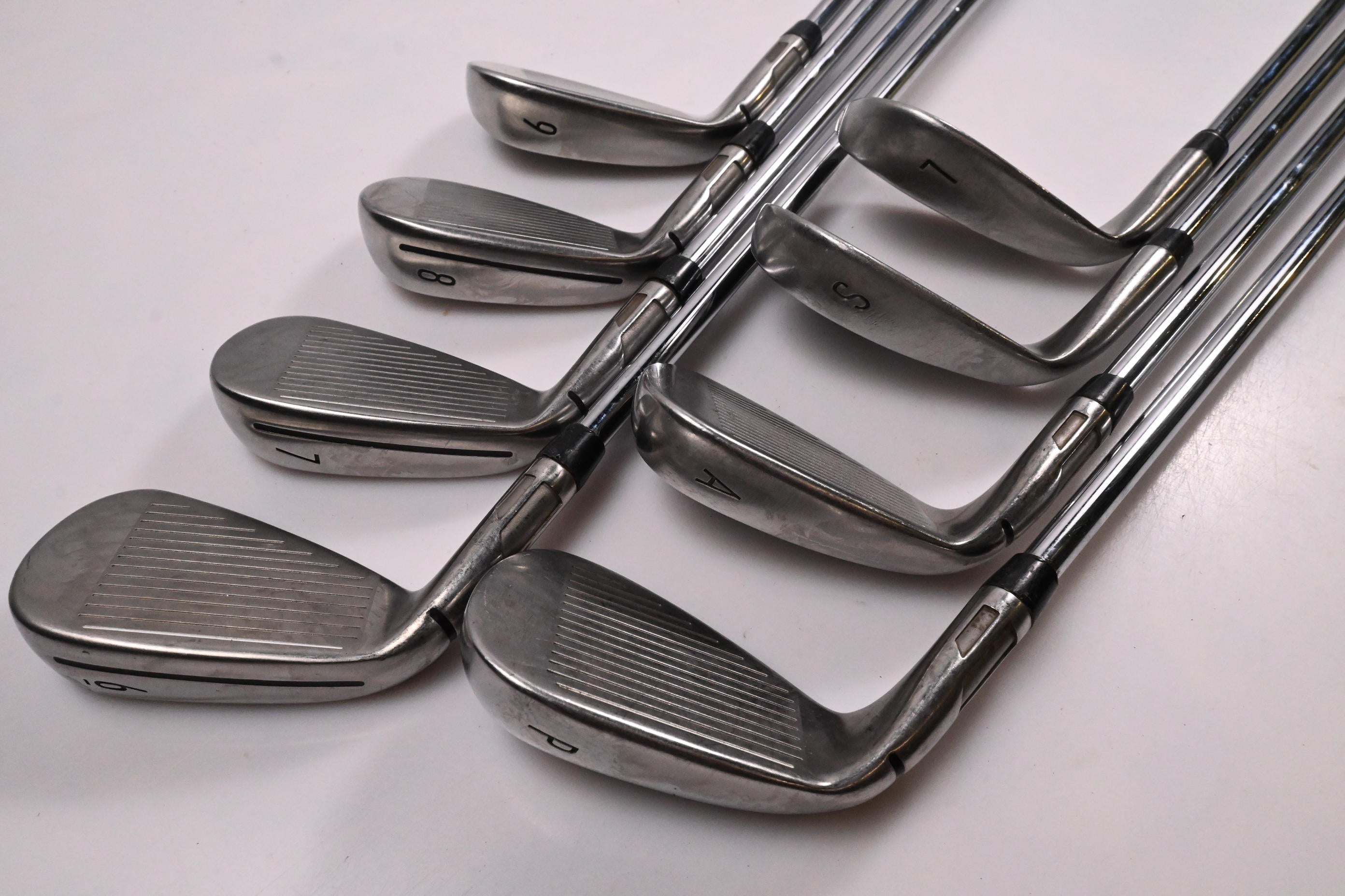 Taylormade Stealth Irons / 6-PW+GW+SW+LW / Regular Flex KBS MAX 80 Shafts